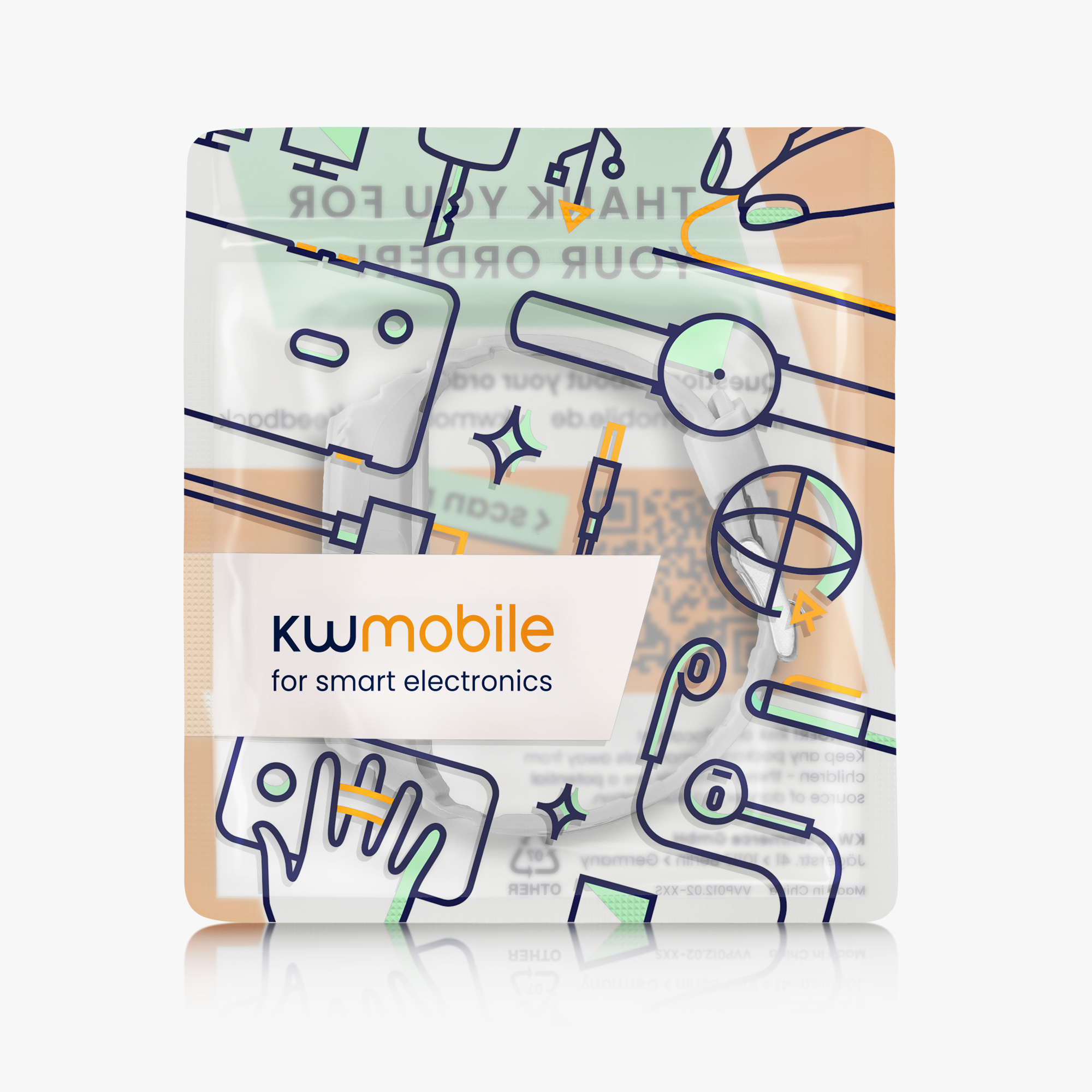 kwmobile řemínek k hodinkám Redmi Watch 4 - šedá