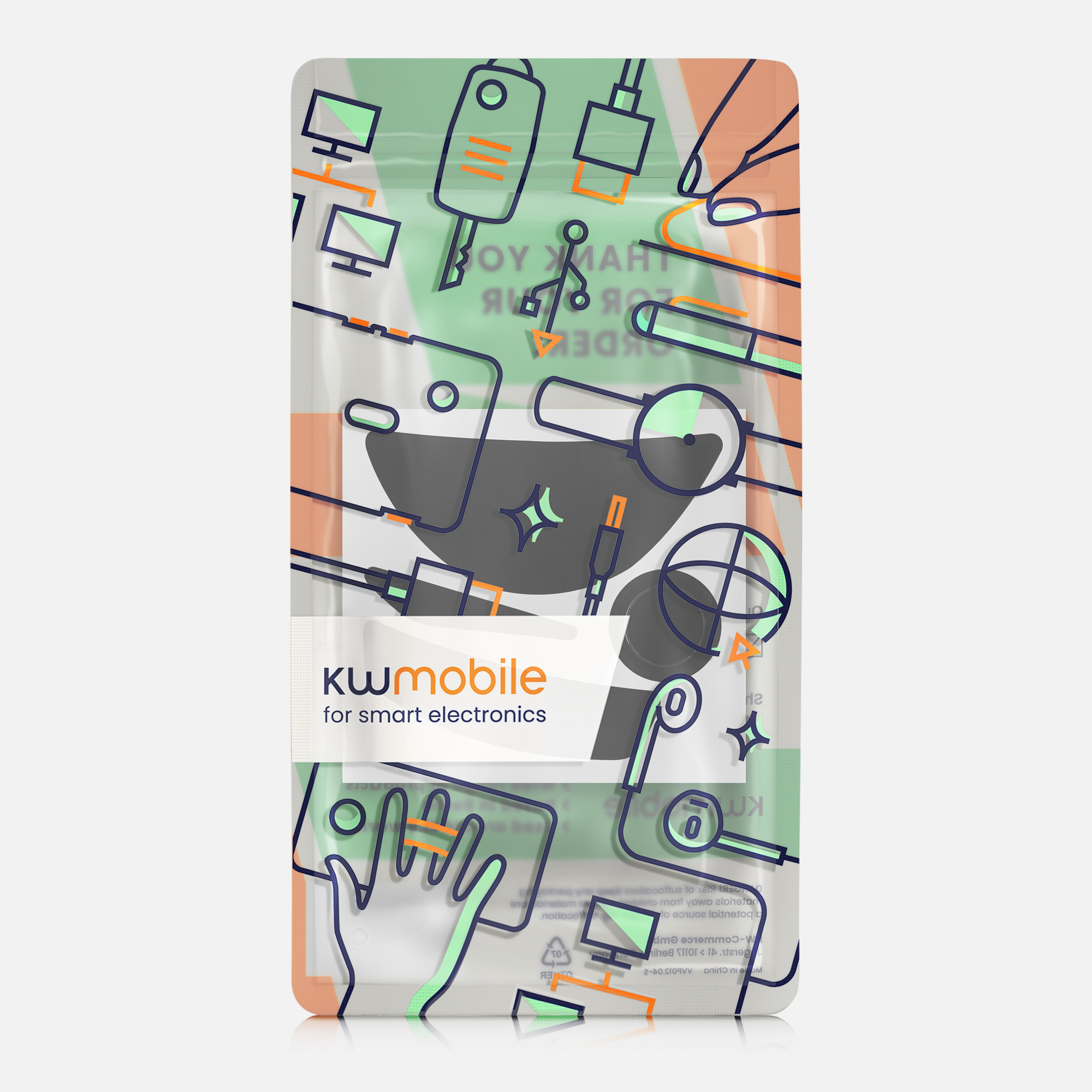 Náhradní kluzáky kwmobile ROCCAT Kone XP - černá