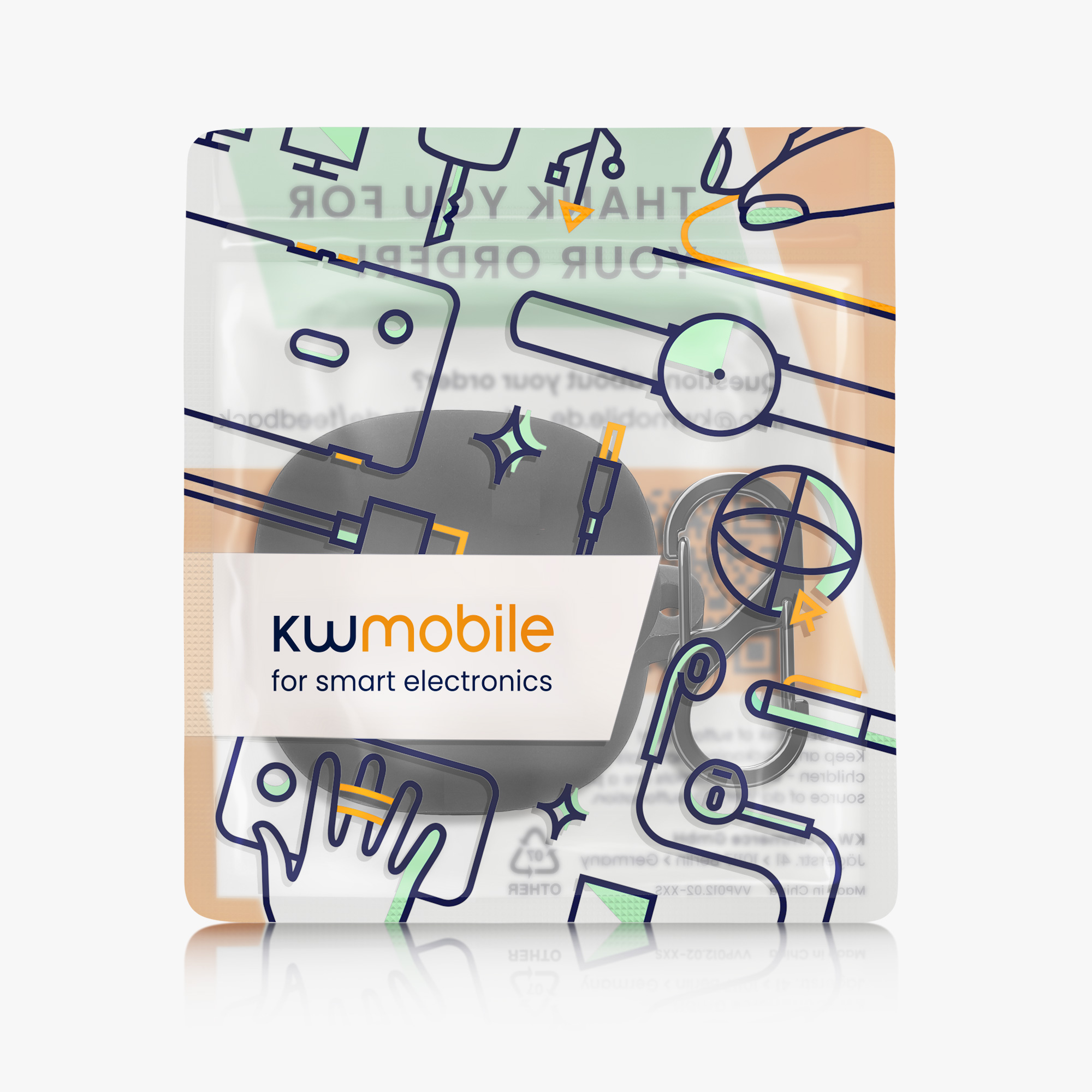 Silikonové pouzdro na sluchátka Xiaomi Buds 5 černé