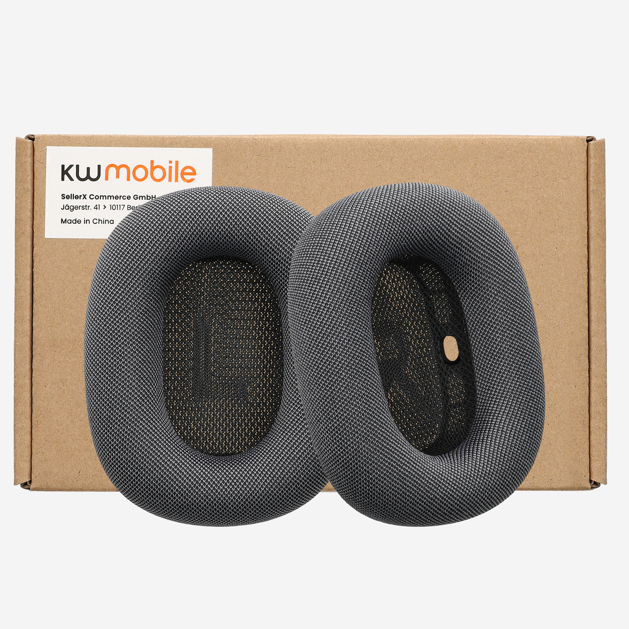 Náhradní náušníky pro Apple AirPods Max / AirPods Max 2 kwmobile - tmavě šedá