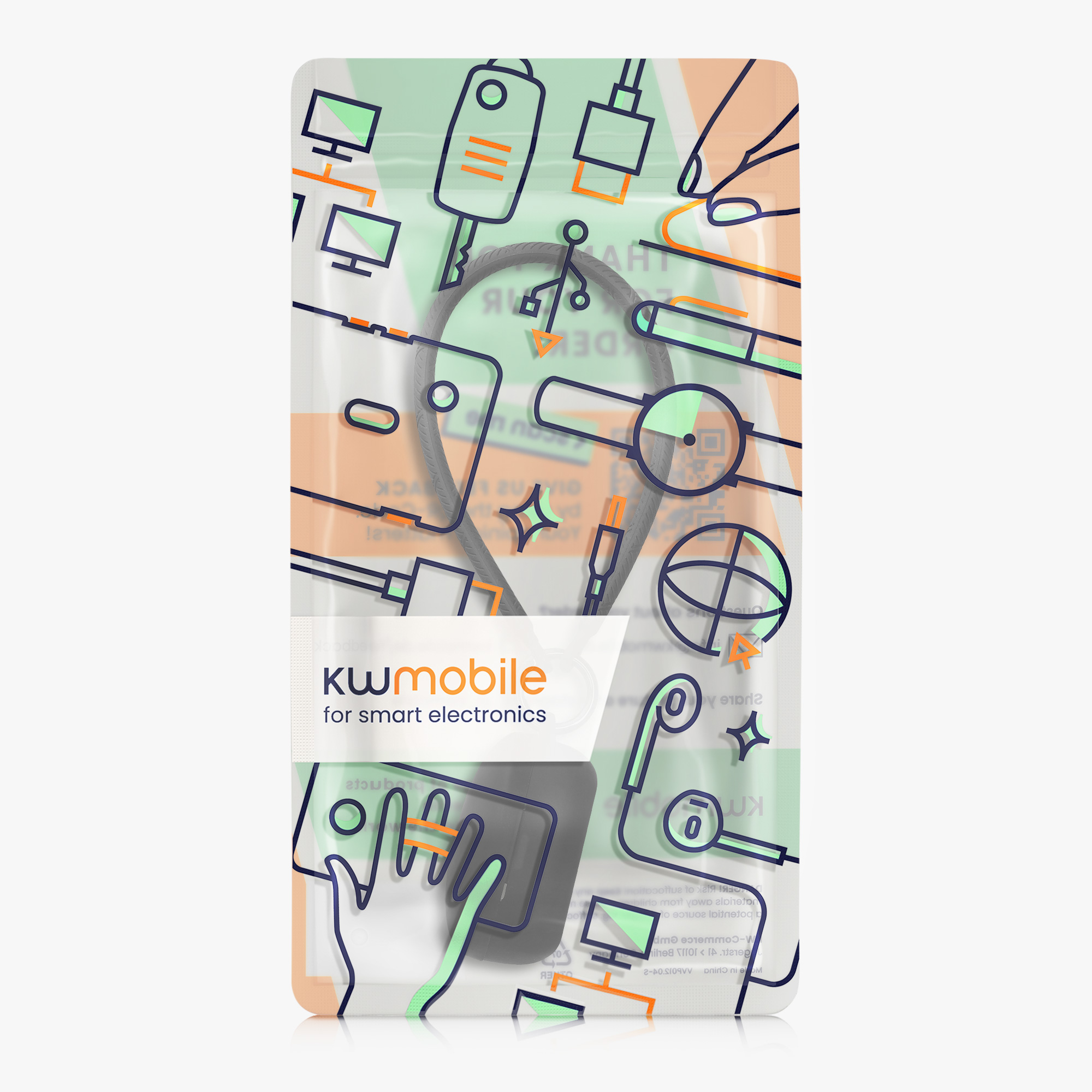 Pouzdro kwmobile pro Anker Soundcore Life P2 mini, černá