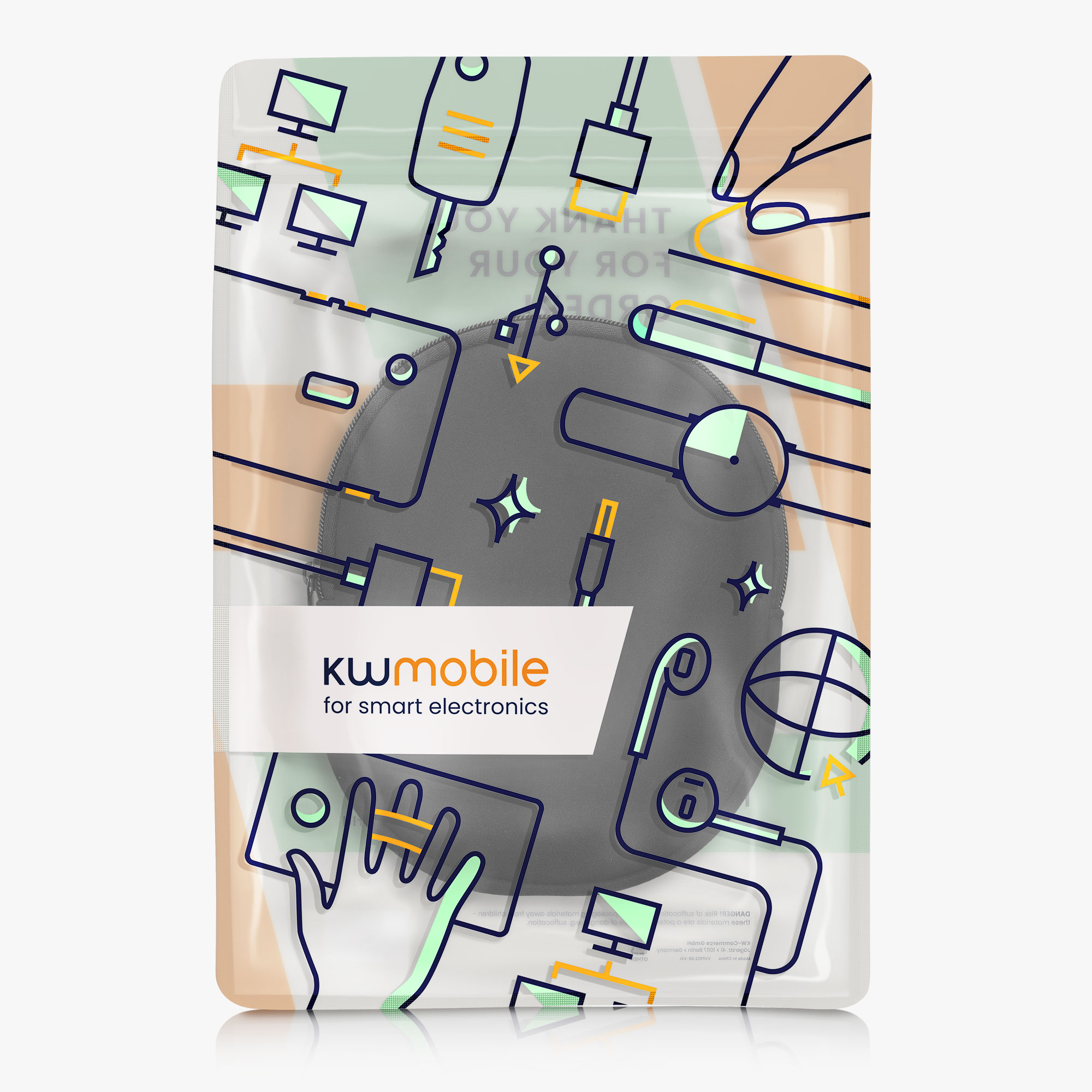 Pouzdro na sluchátka Soundcore Q20i – Over kwmobile