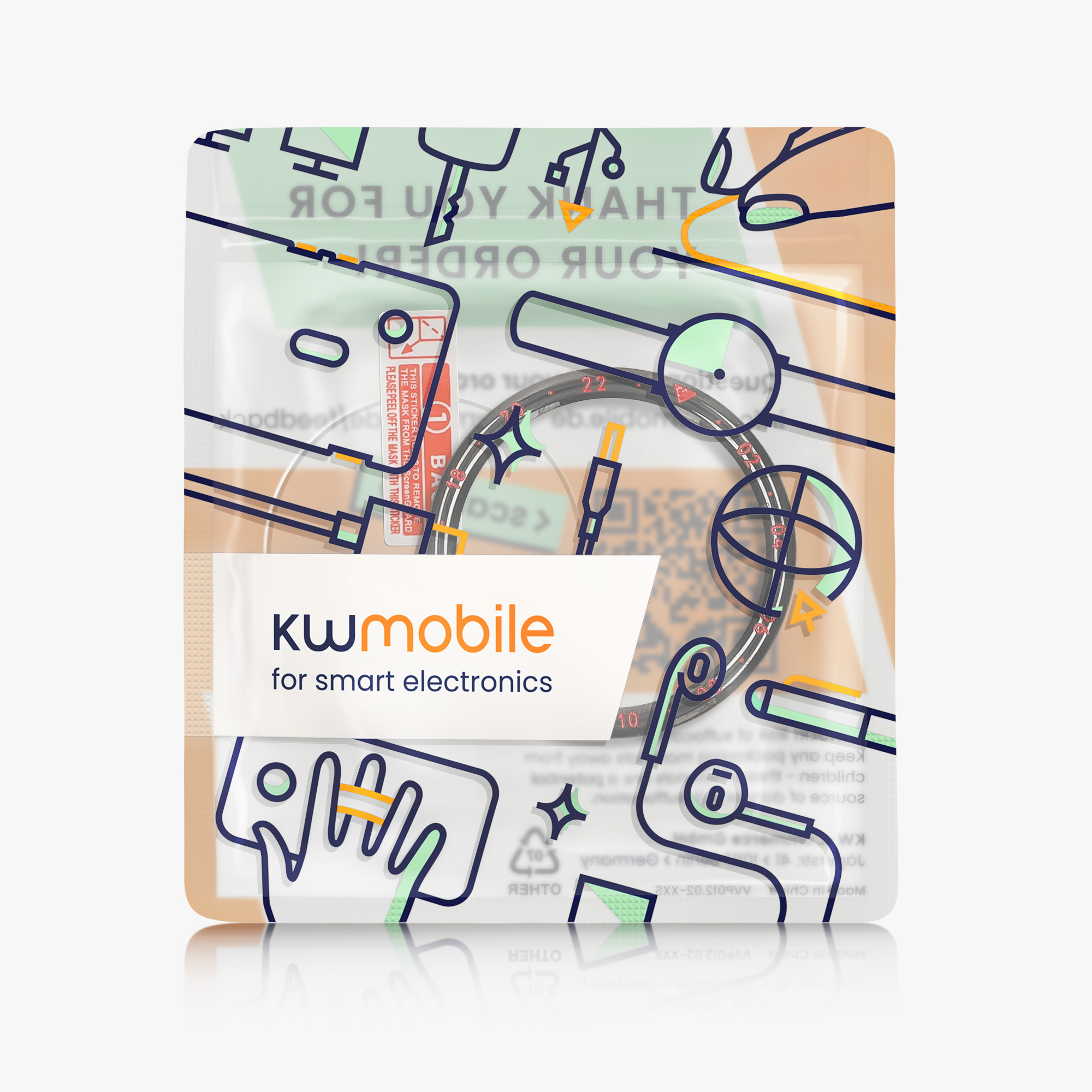 Ochranný rámeček na hodinky kwmobile pro Xiaomi Watch S4 /Watch S4 eSIM / Watch S3, černá / červená