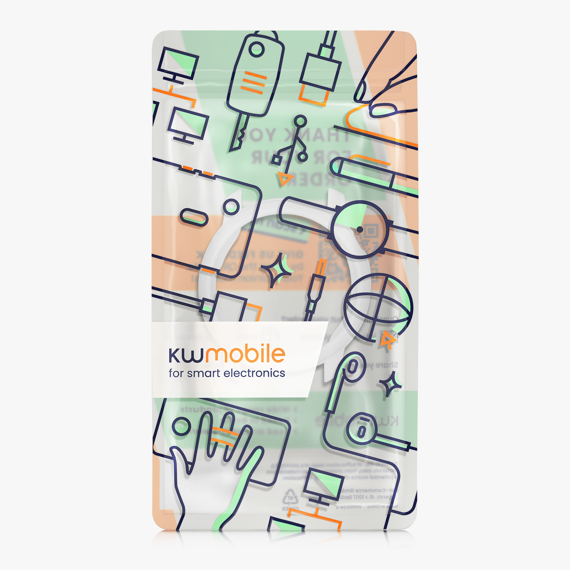 Ochranný kryt na chytré hodinky COROS PACE 3 kwmobile - bílá