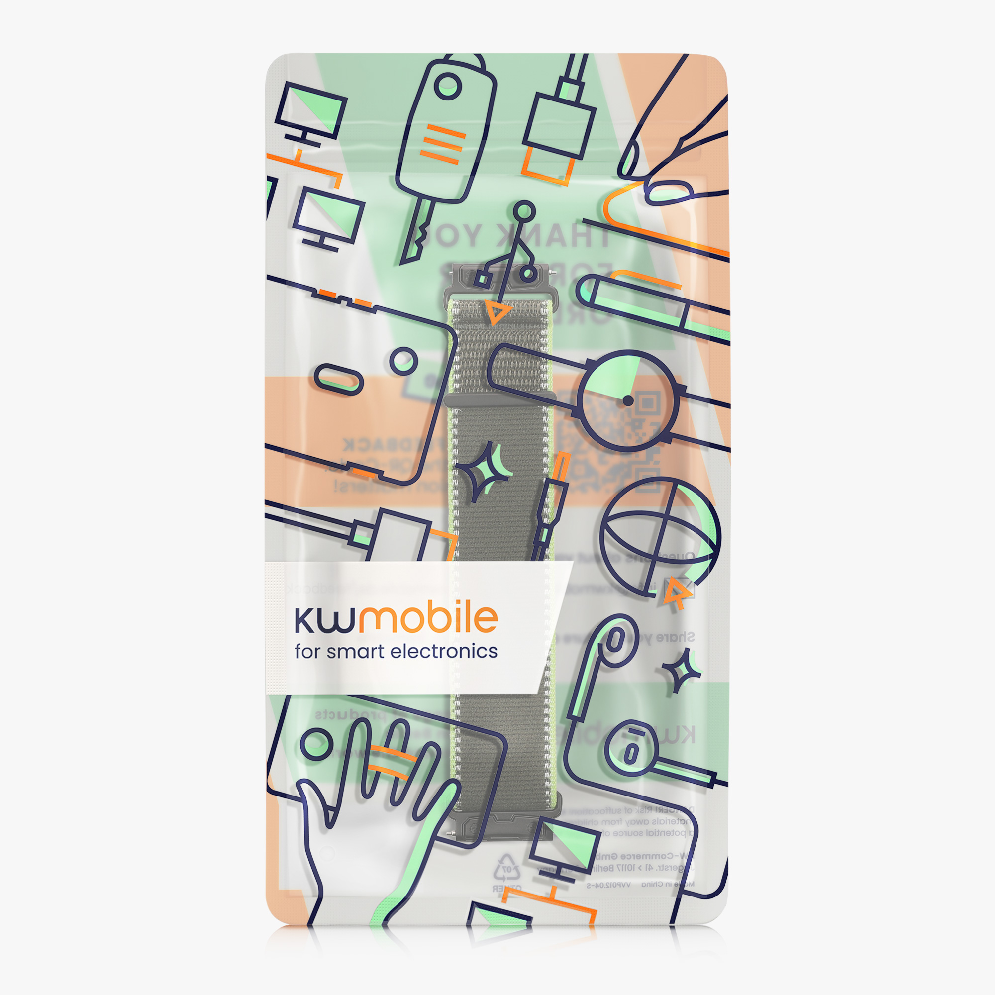 Řemínek kwmobile pro Garmin Venu X1 - zelená