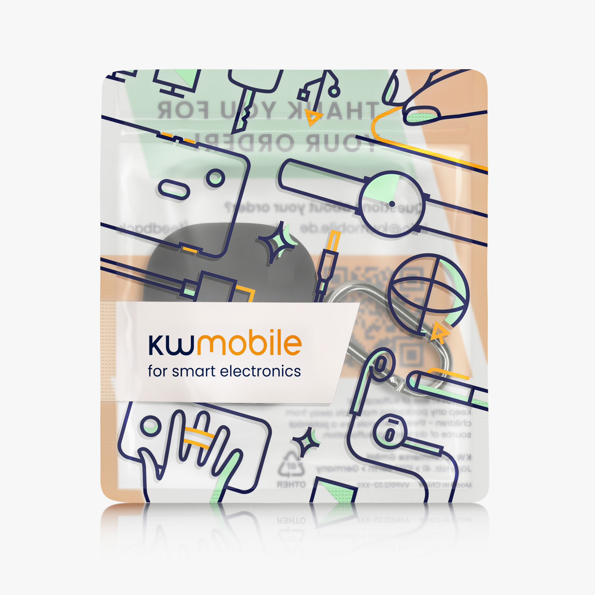 Silikonové pouzdro na sluchátka Xiaomi Buds 6 černé