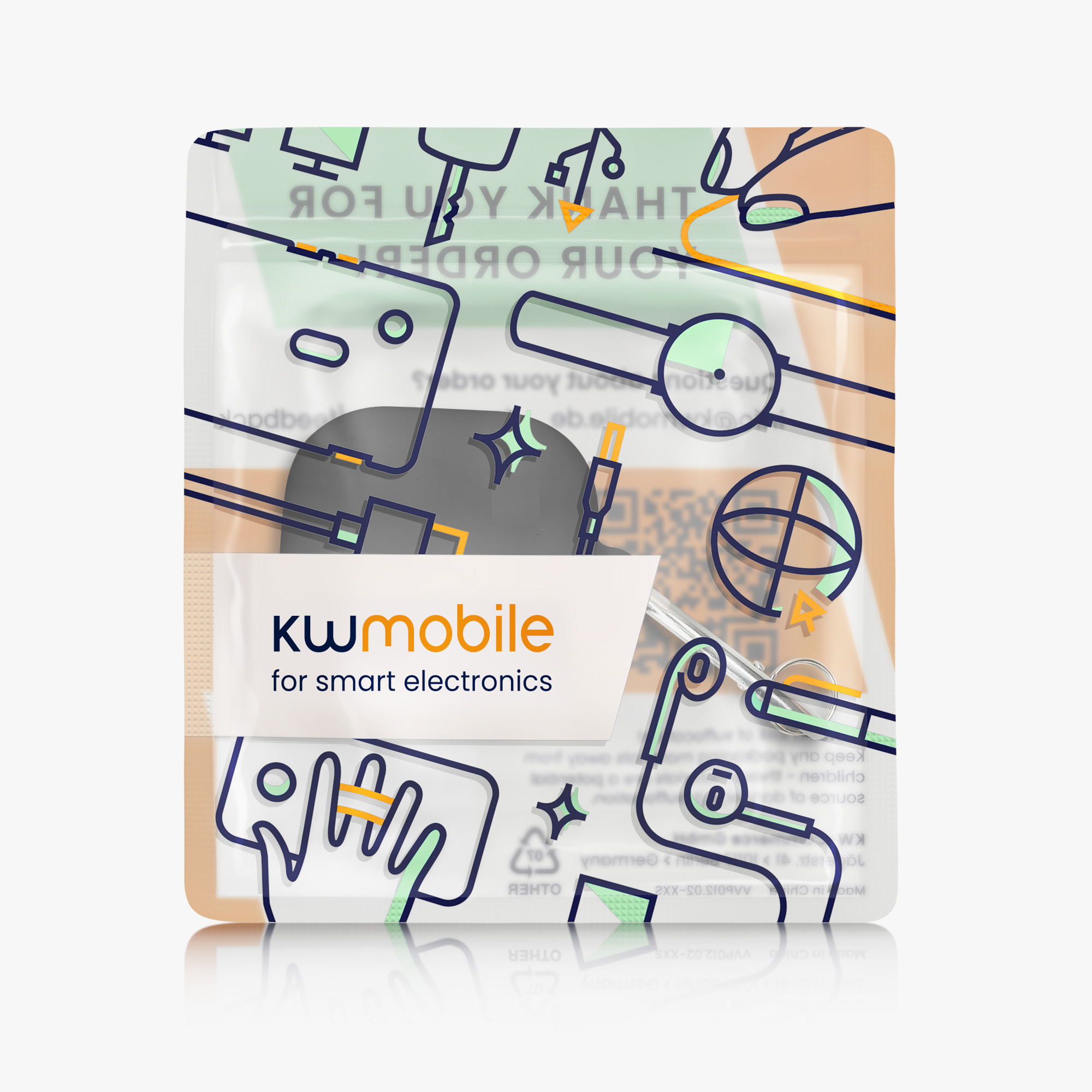 Silikonové pouzdro na sluchátka Samsung Galaxy Buds 4 / Galaxy Buds 4 Pro Case kwmobile černý