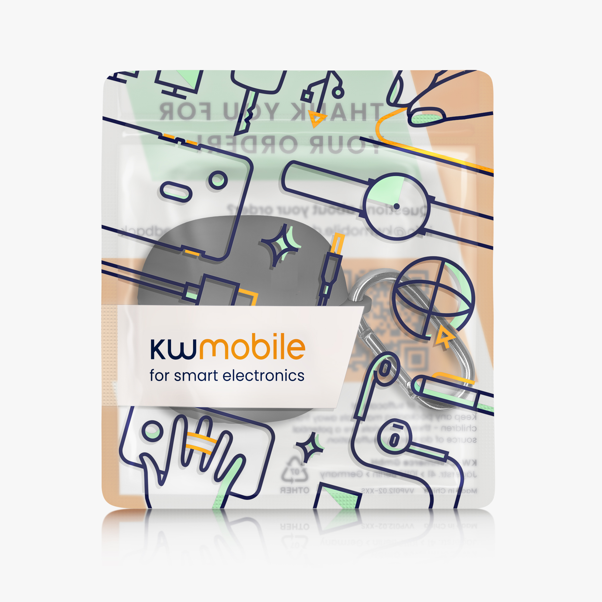 Silikonový obal nabíjecí pouzdro sluchátka Xiaomi Redmi Buds 8 Lite černá kwmobile