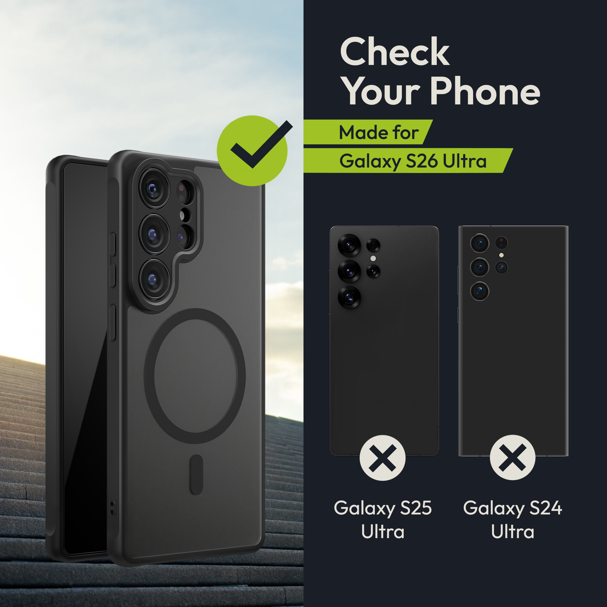 Čirá ochranná fólie Oakshield Samsung Galaxy S26 Ultra