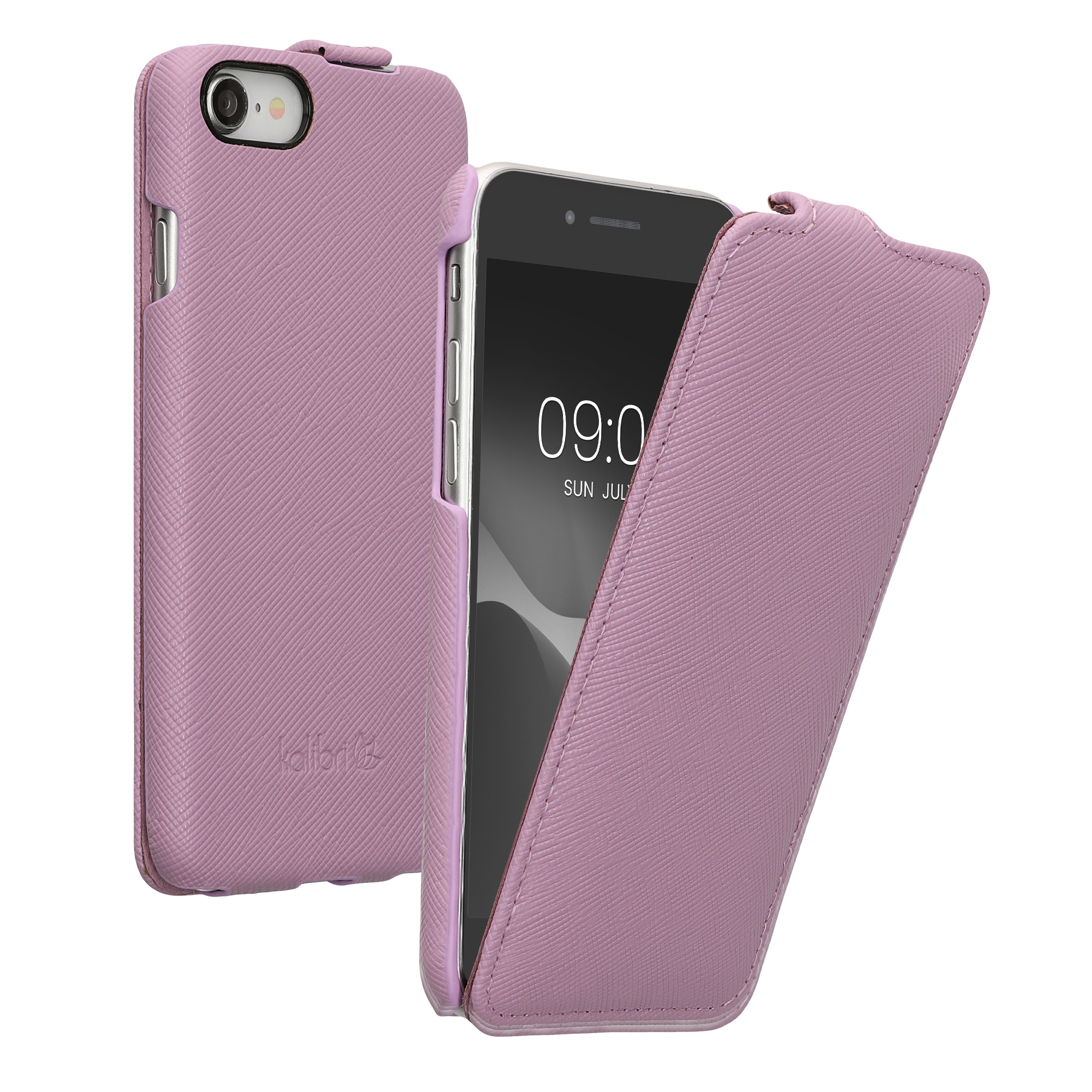 Flipové pouzdro kalibri pro iPhone SE 2022/2020/8/7 - mauve