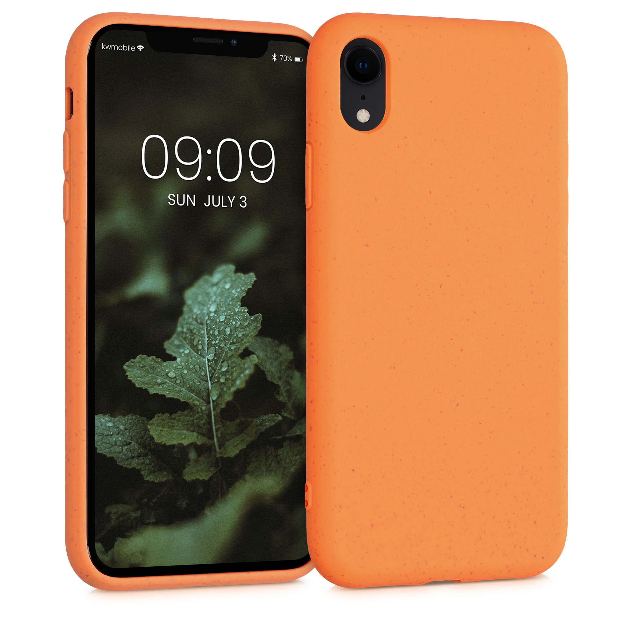Kryt na mobil s pšeničnou slámou kalibri pro Apple iPhone XR - oranžová Fruity Orange