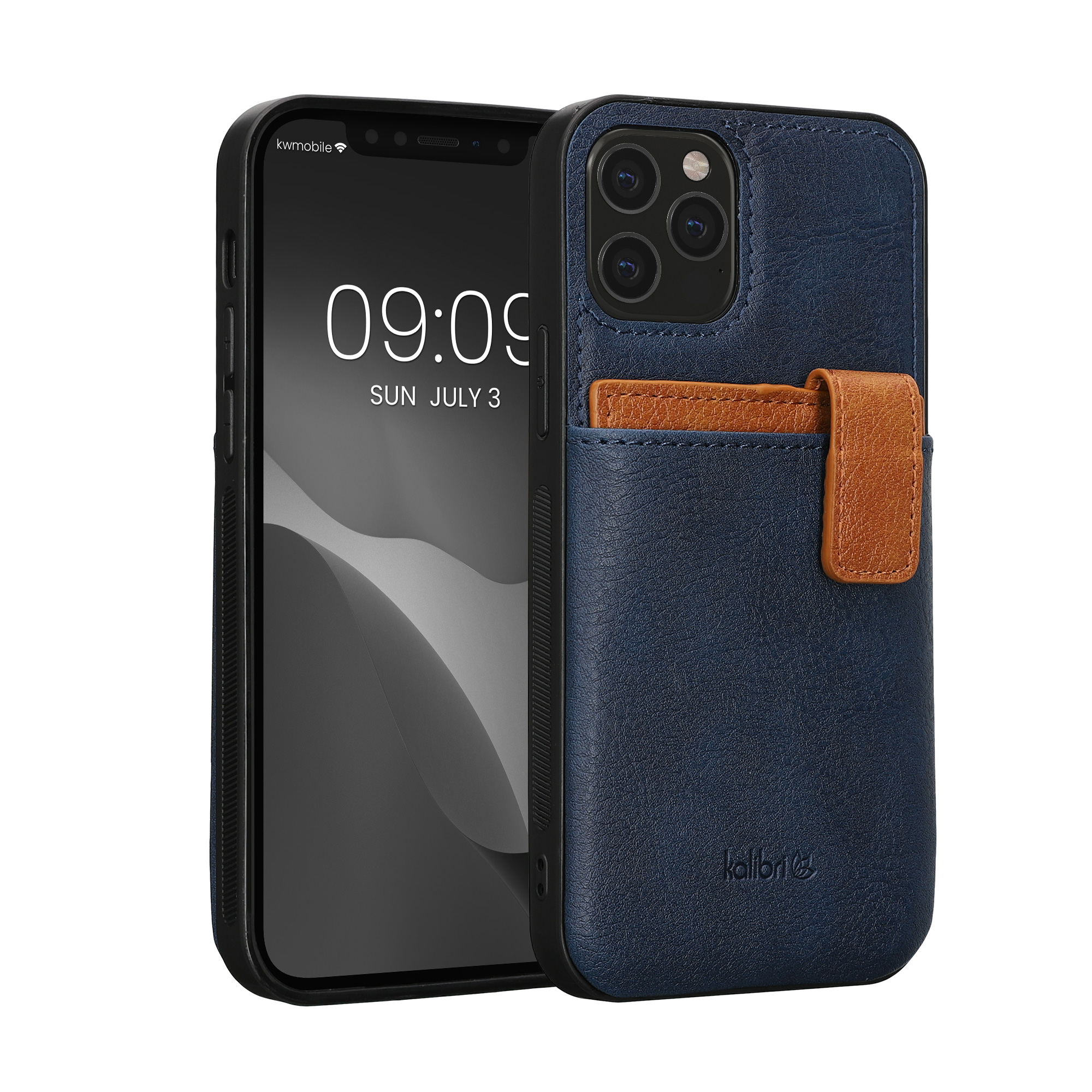 Kryt s přihrádkou kalibri pro iPhone 12 / iPhone 12 Pro