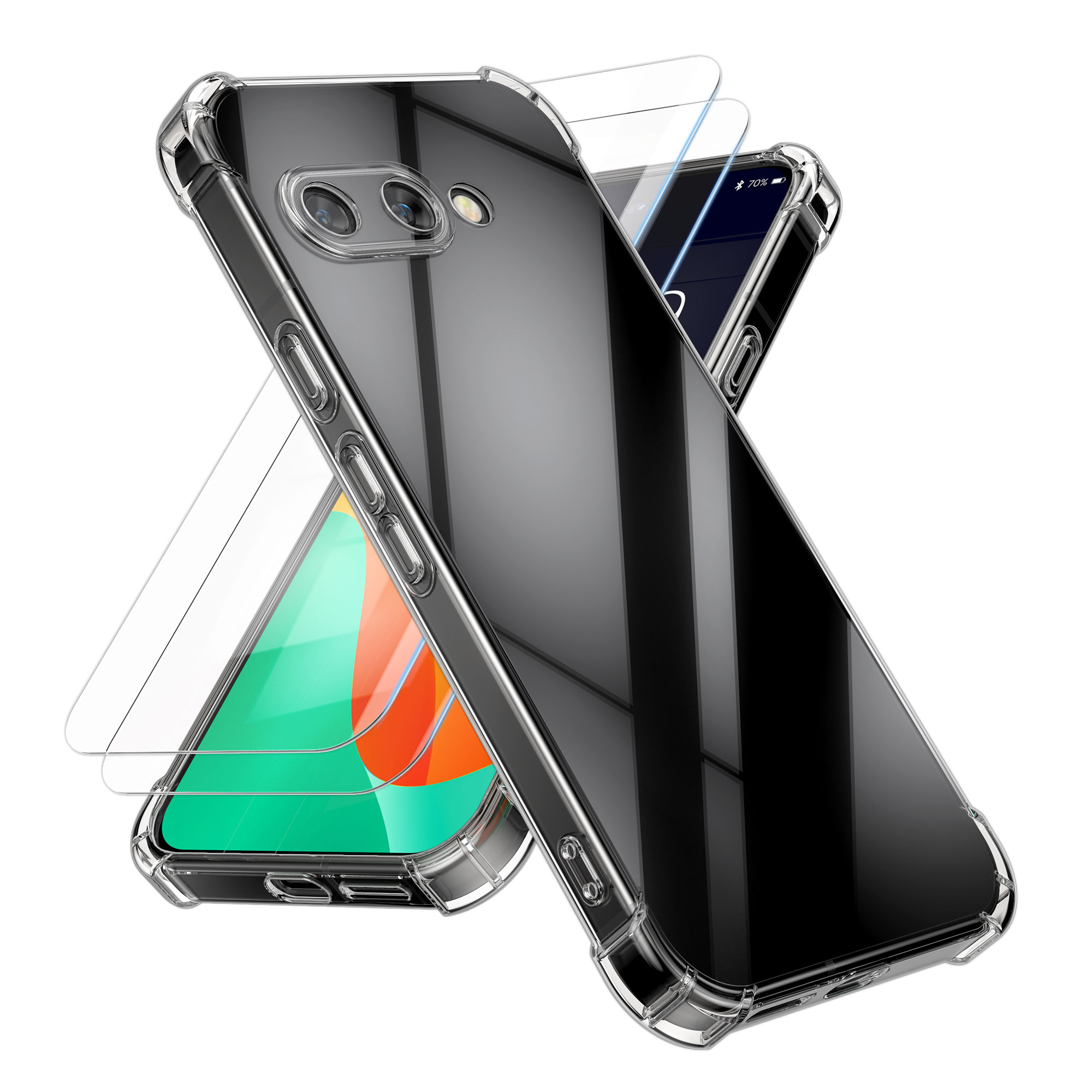 Tvrzené sklo kalibri pro Google Pixel 9a - transparentní