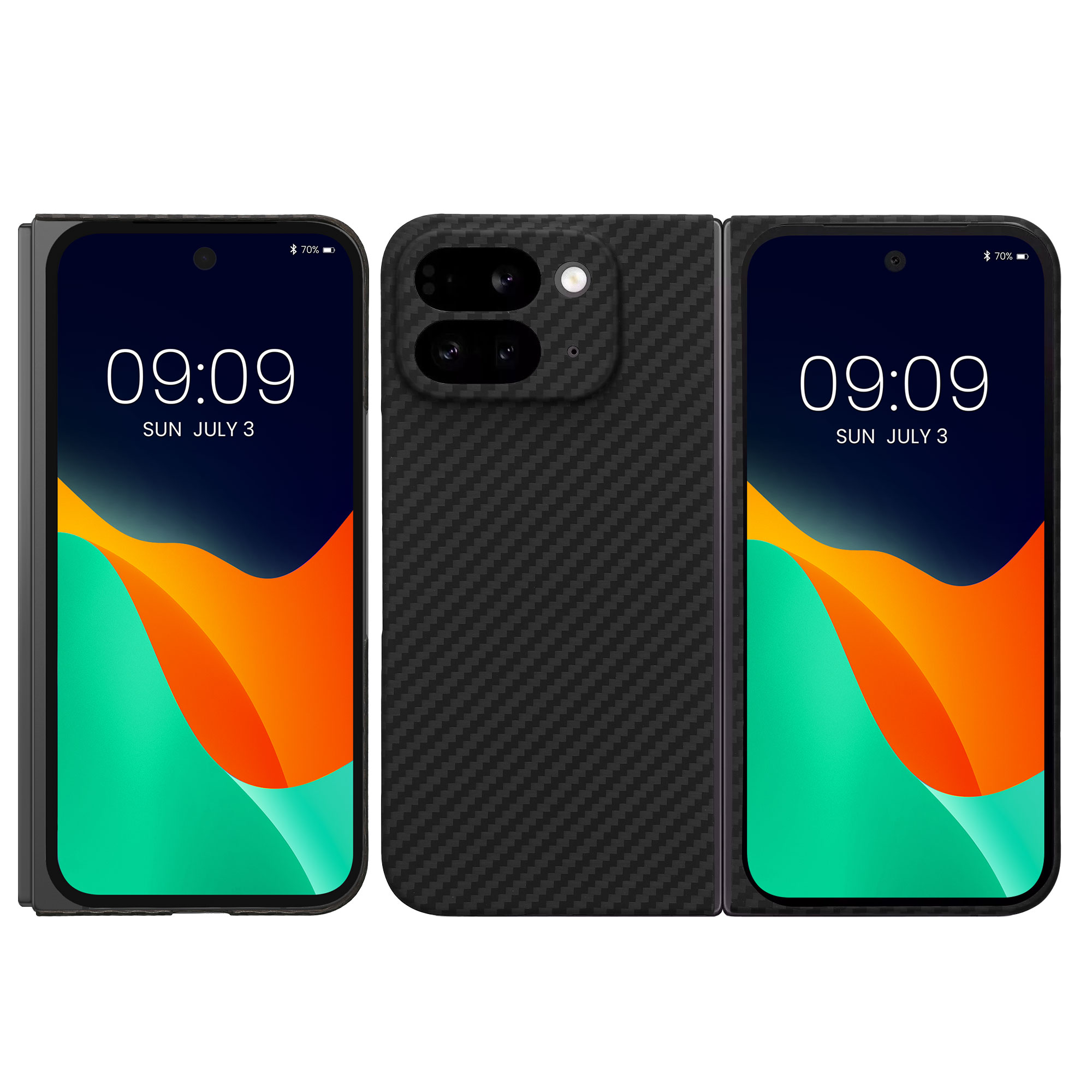 Kryt na mobil kalibri TPU Silicone Case pro Google Pixel 9 Pro / Google Pixel 9 - černá
