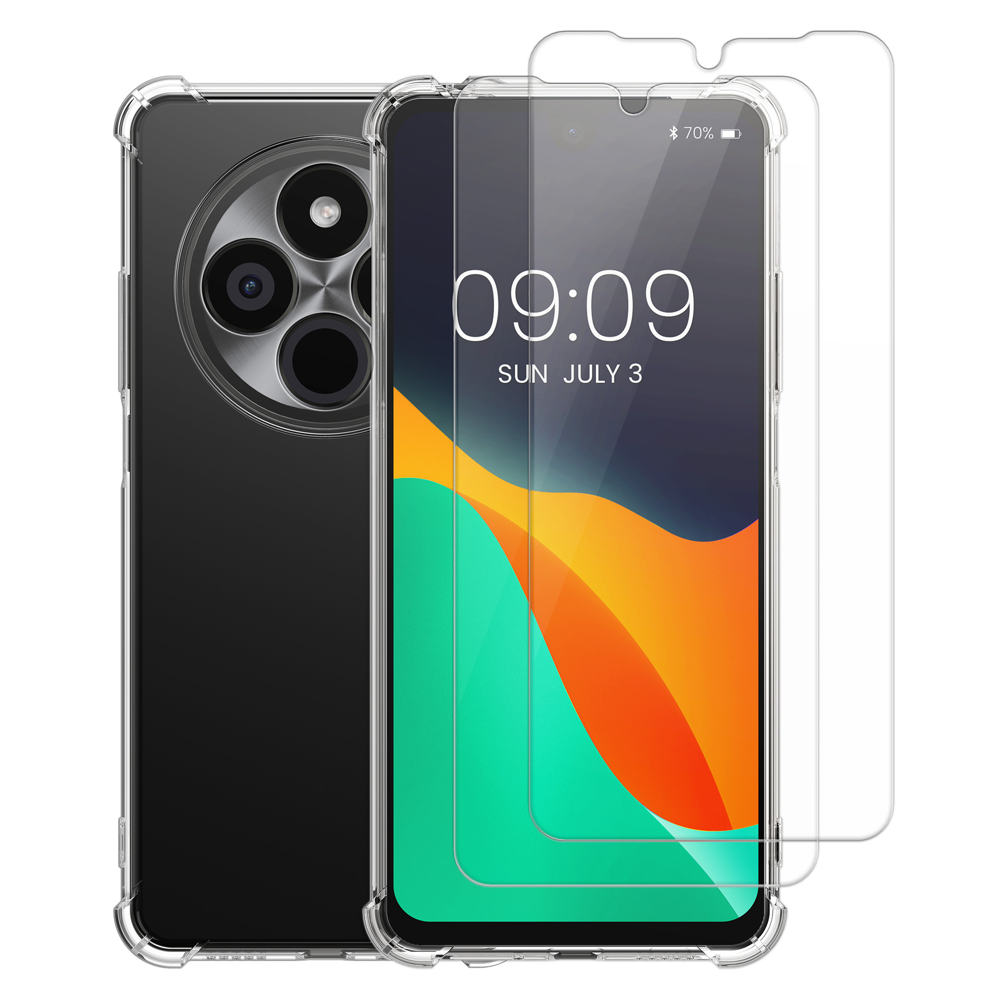 Ochranné sklo Xiaomi Redmi 14C tvrzené kalibri sada 2 ks