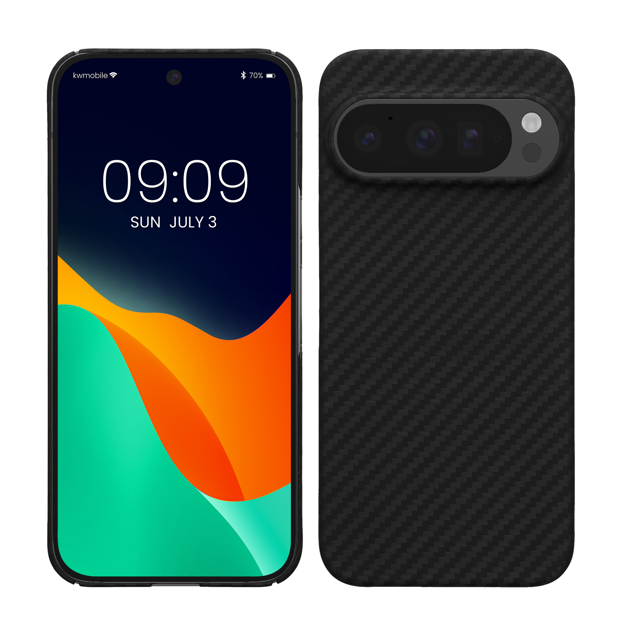 Aramidový kryt kalibri pro Google Pixel 10 Pro XL - matná černá