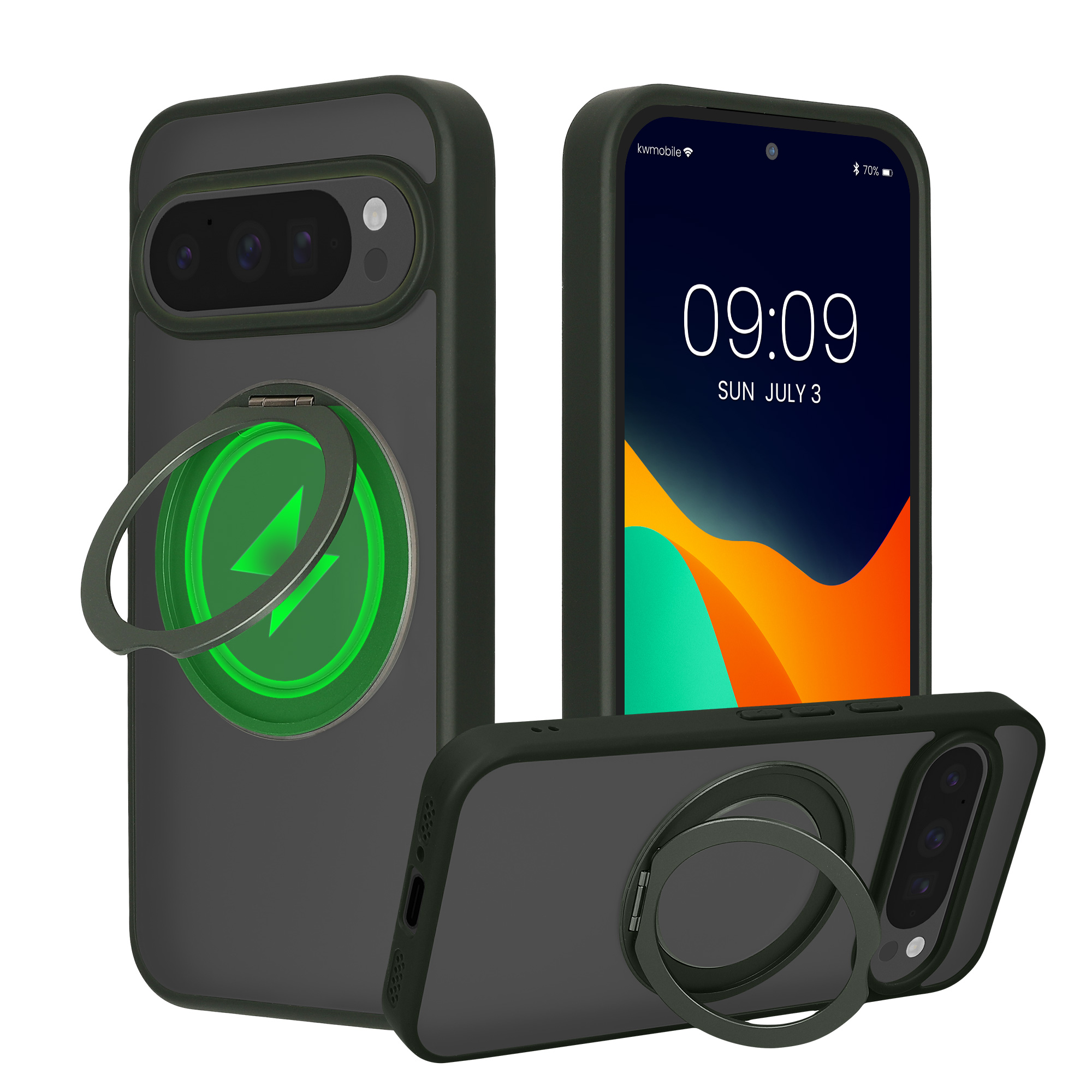 Pevný kryt kalibri pro Google Pixel 10 Pro XL - transparentní