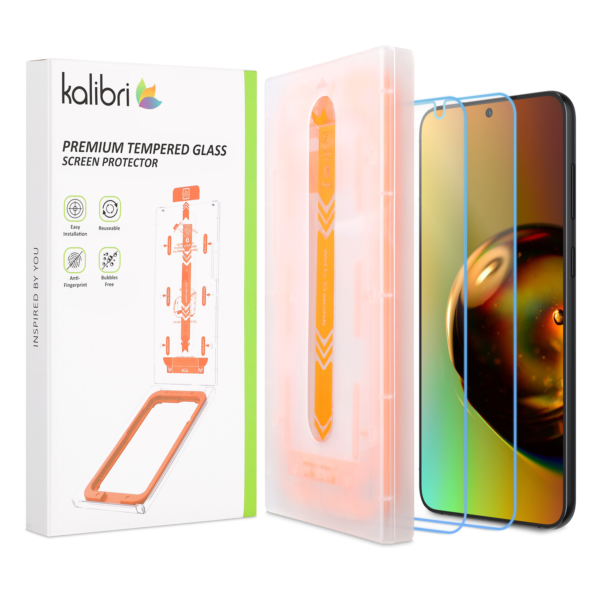 Tvrzené sklo Samsung Galaxy S24 Plus kalibri 2 ks transparentní
