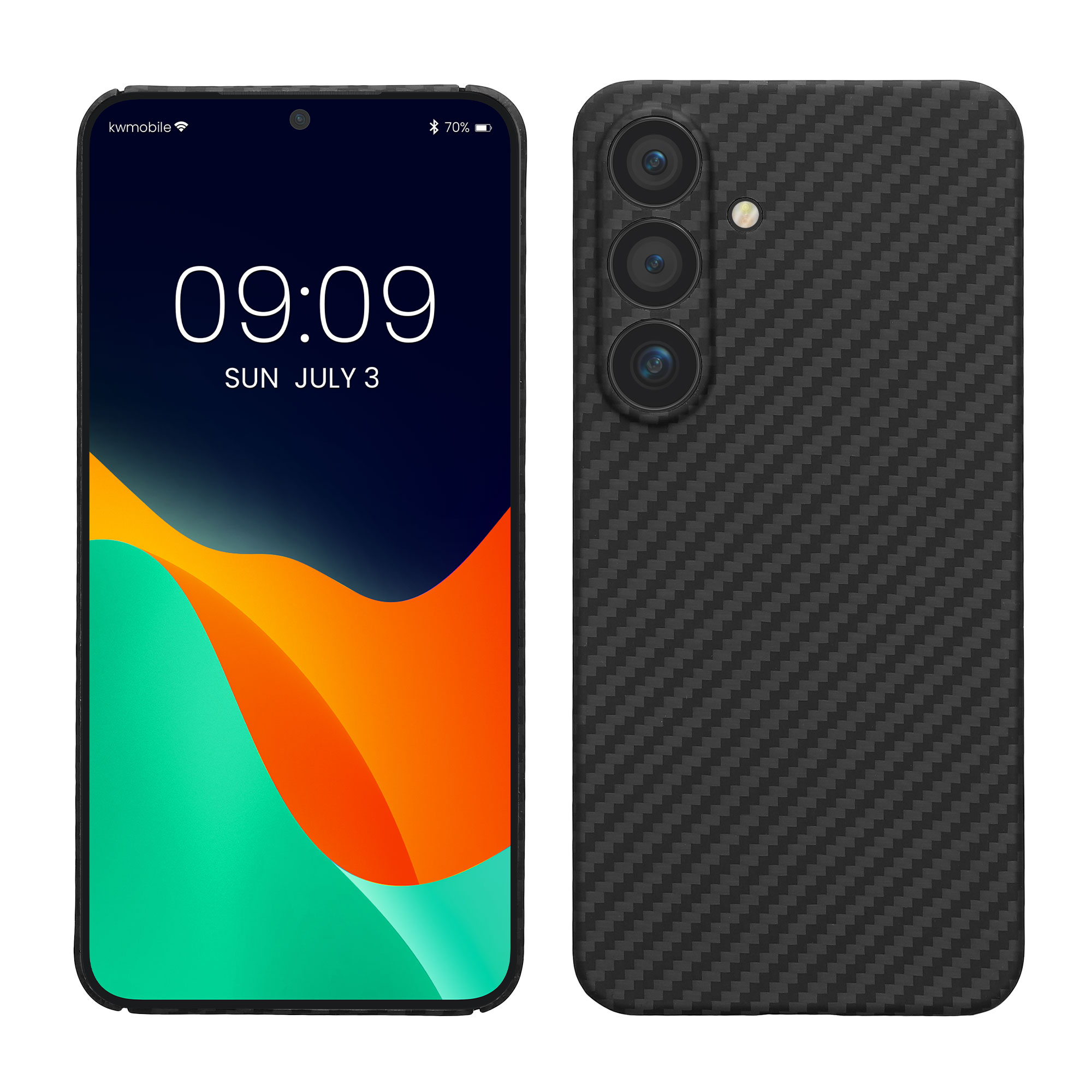 Aramidový kryt Samsung Galaxy S25 kalibri matná černá