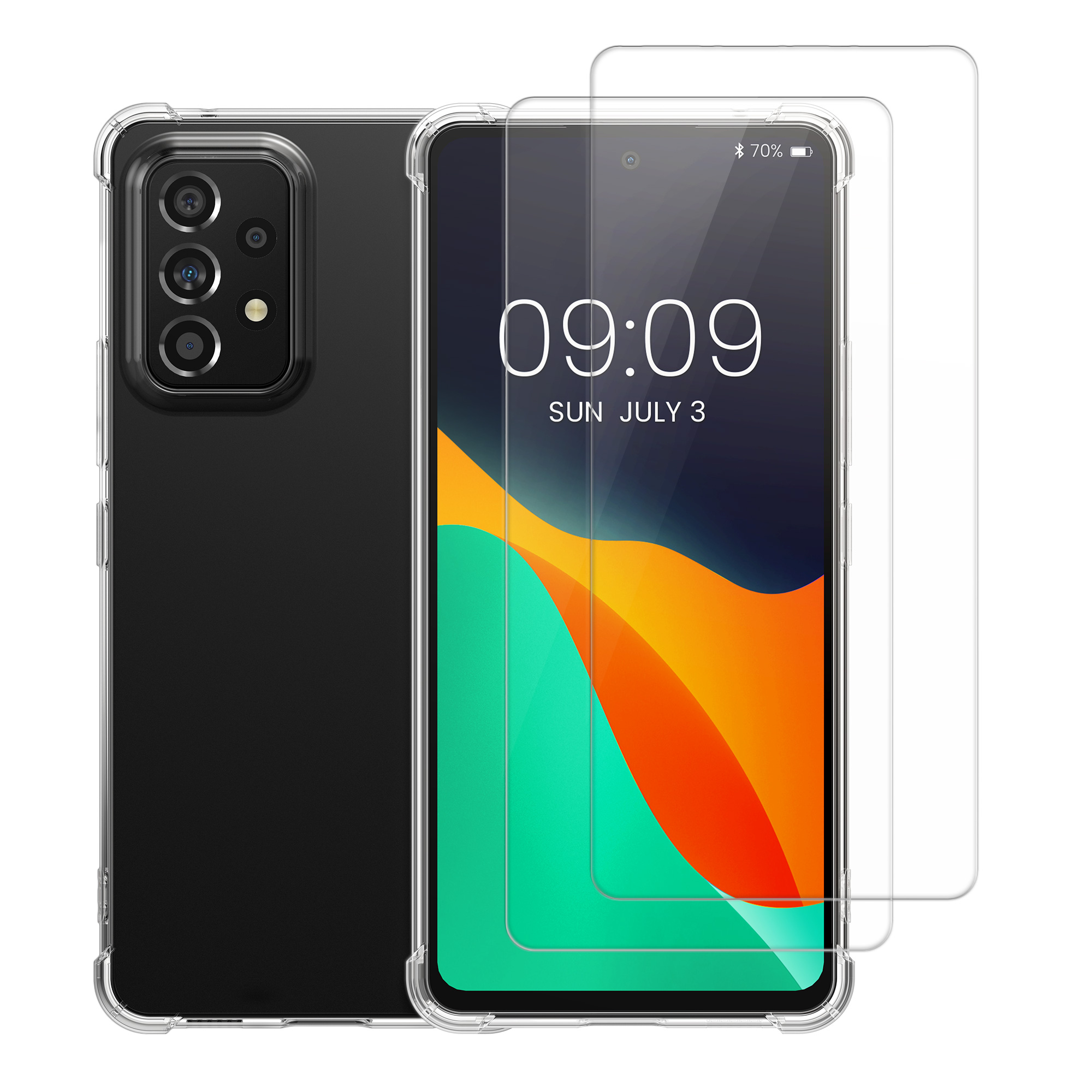 Pouzdro pro Samsung Galaxy A53 5G kalibri - transparentní