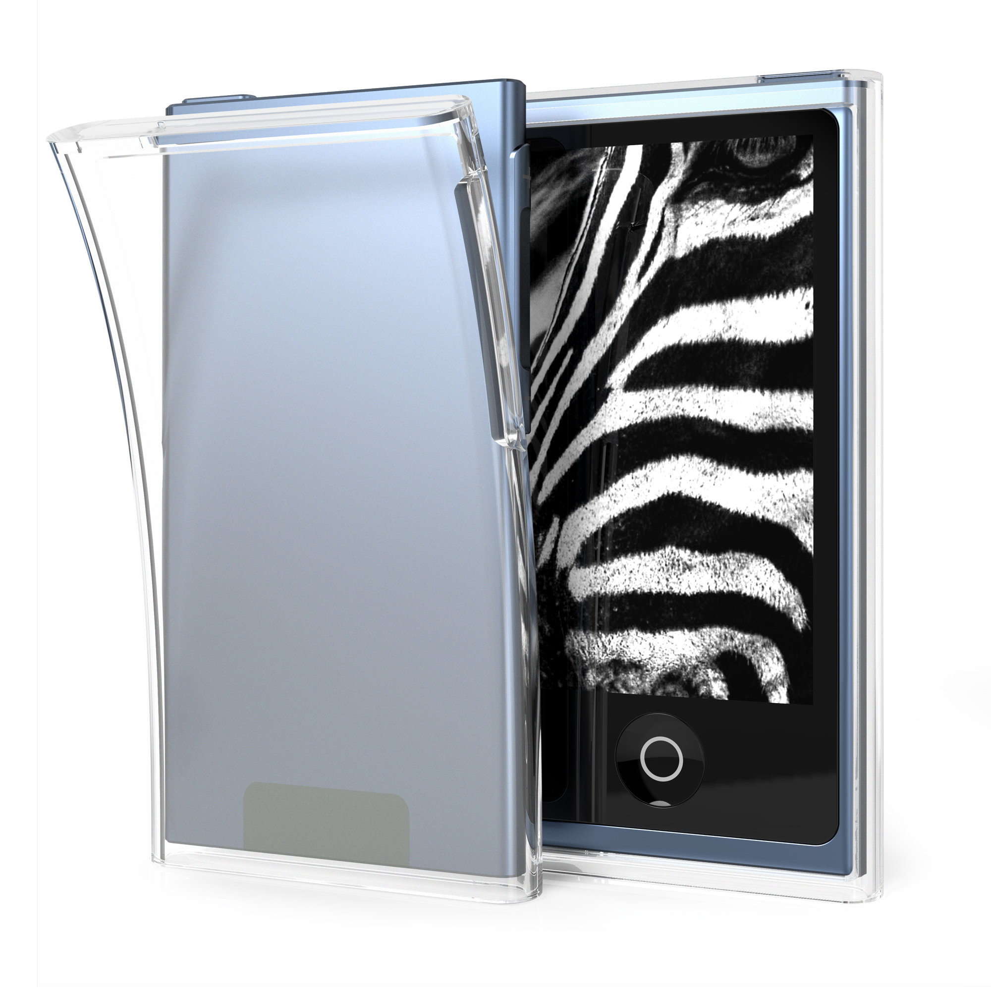 Silikonový kryt na mobil kwmobile pro Apple iPod Nano 7 Soft TPU Silicone Protective - čirá