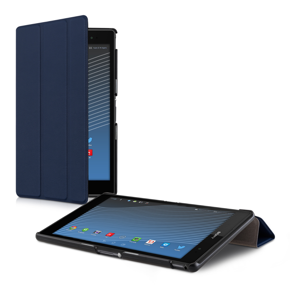 Pouzdro na tablet kwmobile - Sony Xperia Tablet Z3 Compact - tmavě modrá