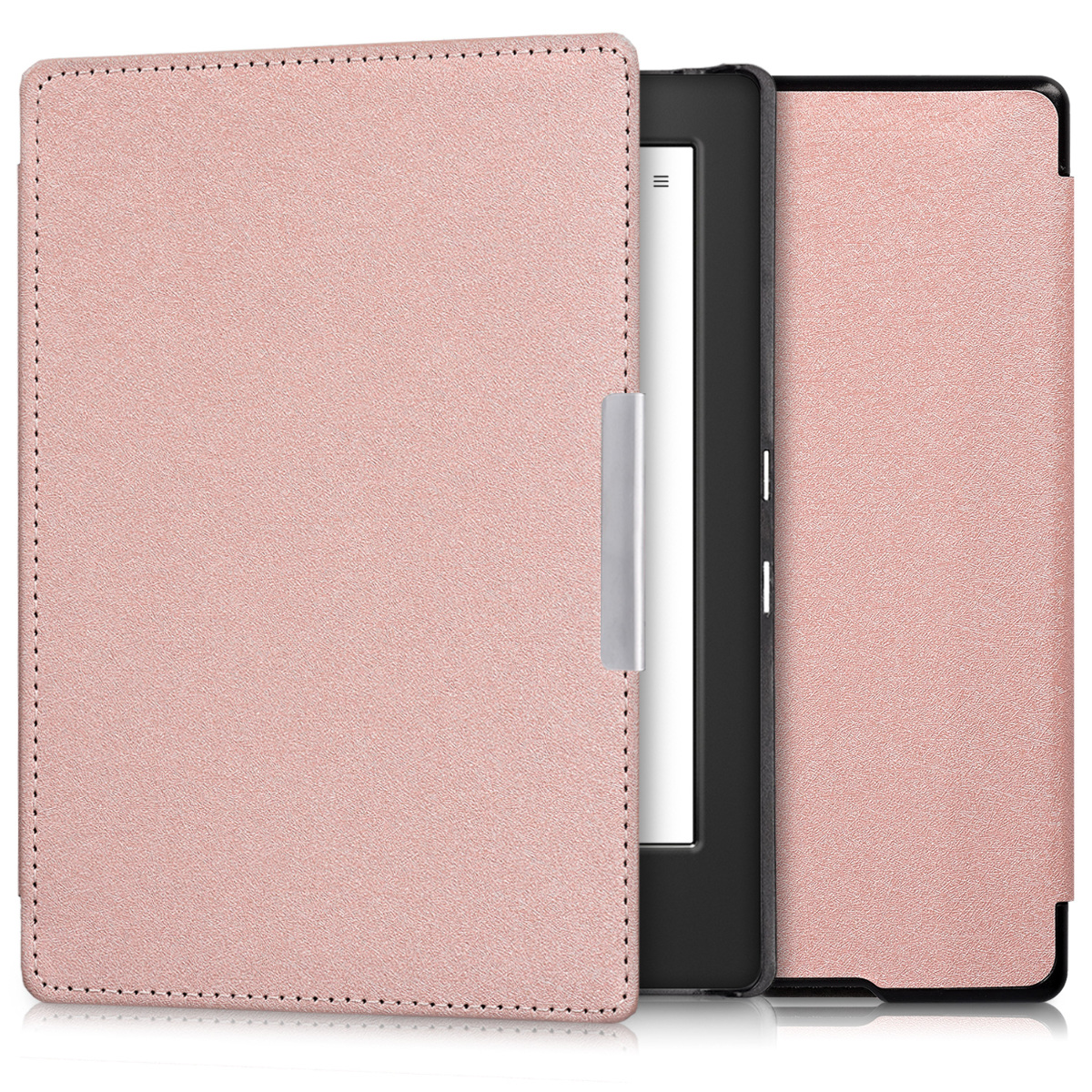 Flip pouzdro na čtečku Kobo Aura H2O Edition 1 rose gold se stojánkem
