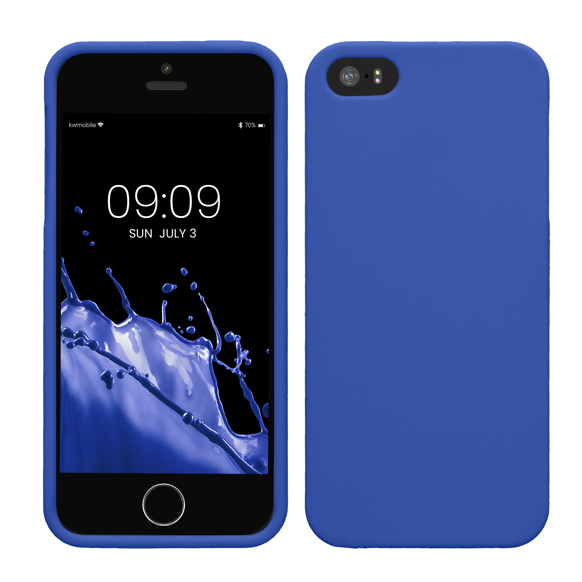 Pouzdro pro Apple iPhone SE (1.Gen 2016) / iPhone 5 / iPhone 5S kwmobile TPU - baltská modrá