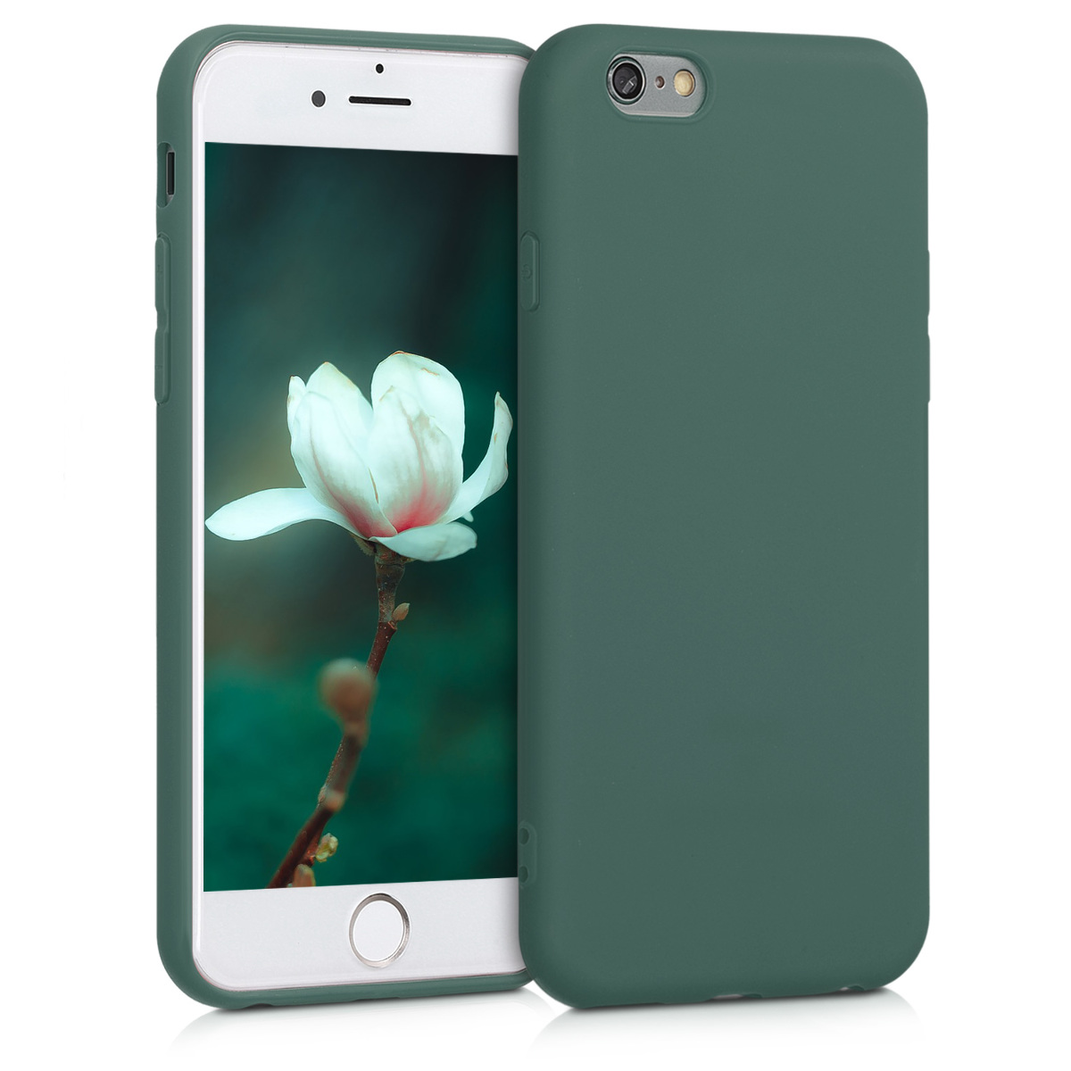 Kryt na mobil iPhone 6 / 6S kwmobile TPU modro-zelená
