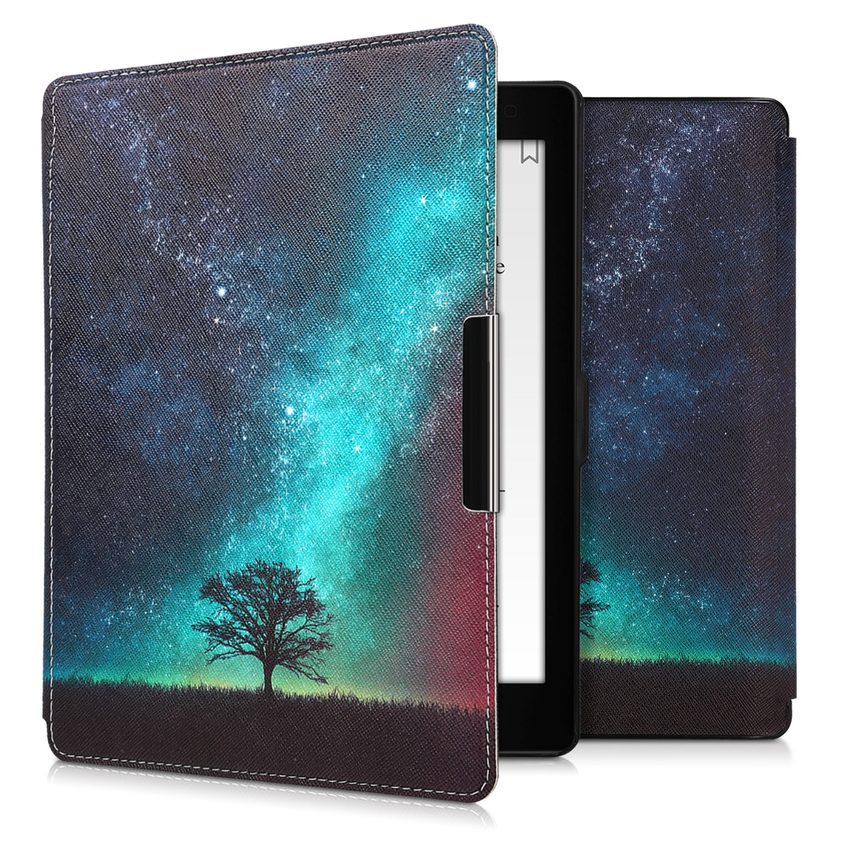 Flip pouzdro na čtečku Kobo Aura ONE Cosmic Nature se stojánkem