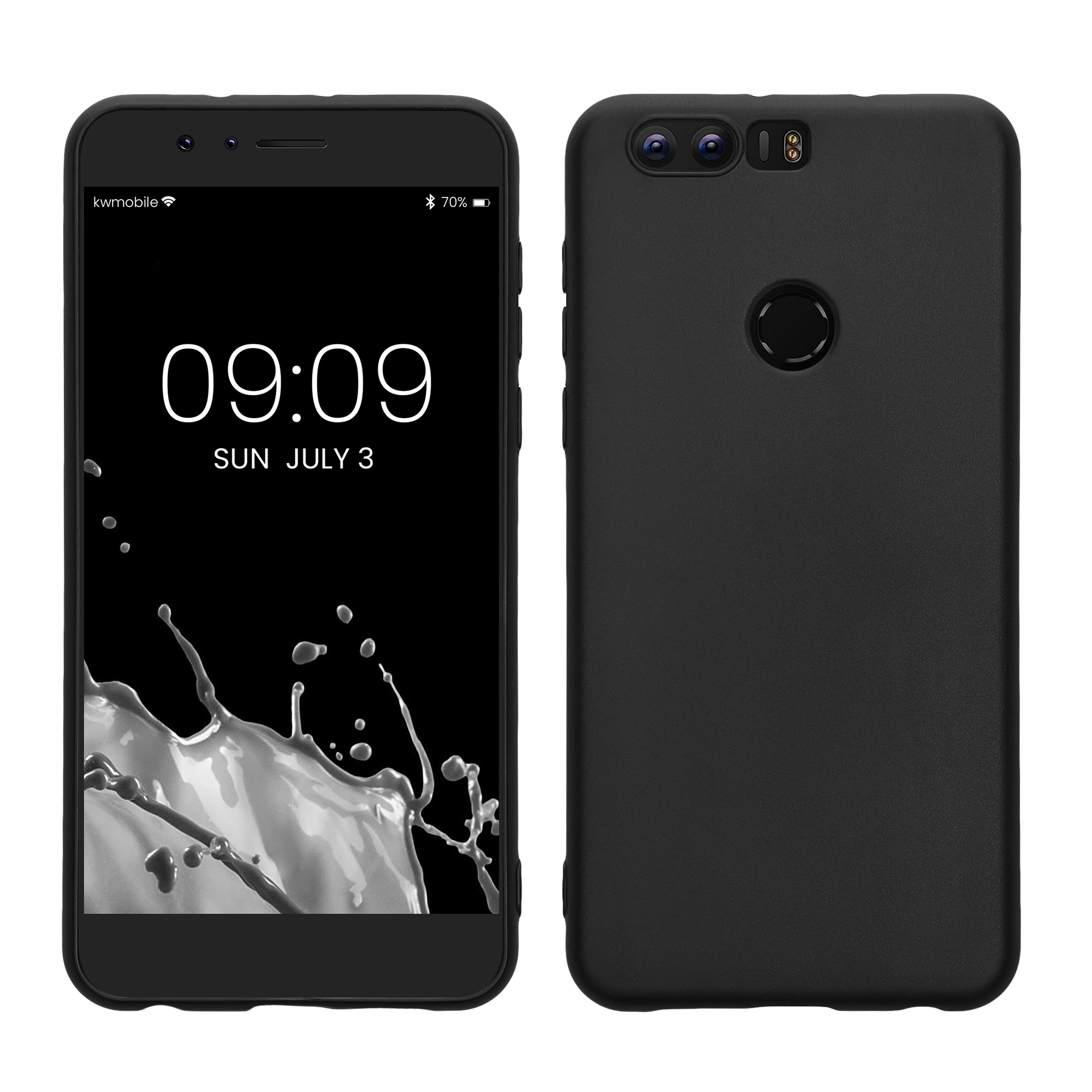 Kryt na mobil HONOR 8 / 8 Premium kwmobile TPU matná černá