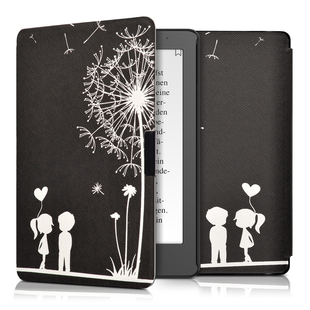 Flip pouzdro na čtečku Kobo Aura Edition 2 Dandelion Love se stojánkem