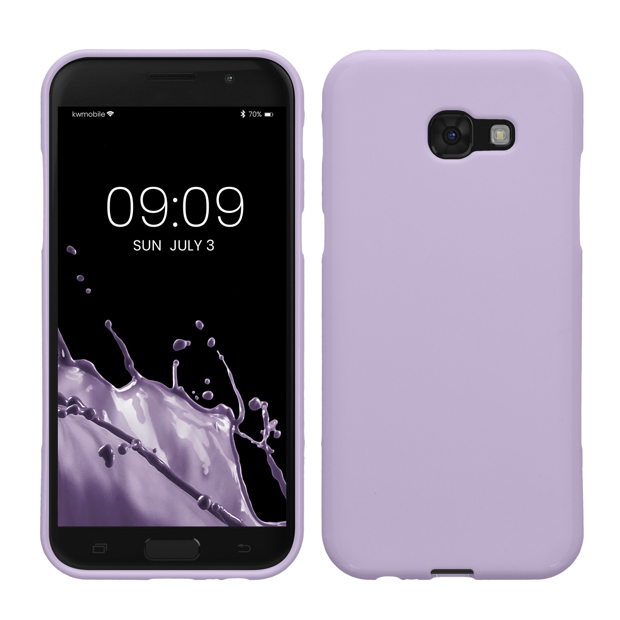 Kryt na mobil Samsung Galaxy A5 (2017) kwmobile TPU Levandulová
