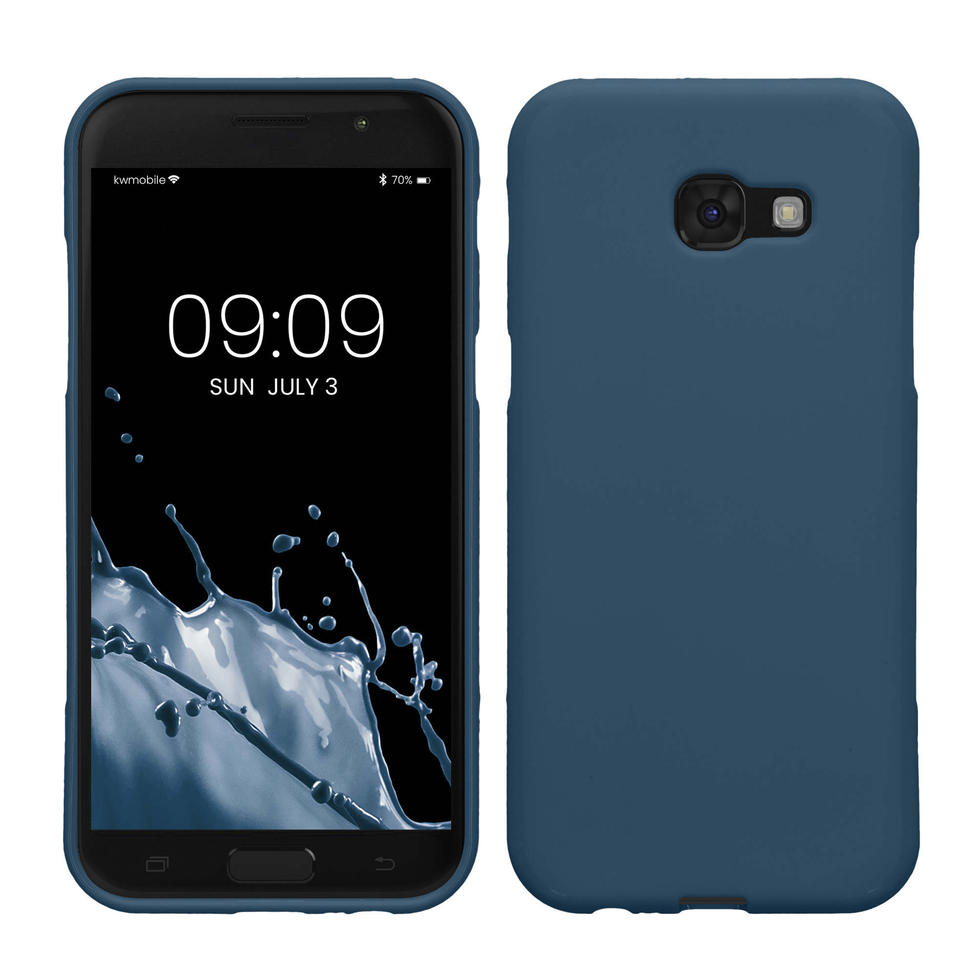 Kryt na mobil Samsung Galaxy A5 (2017) kwmobile TPU Námořnická modrá
