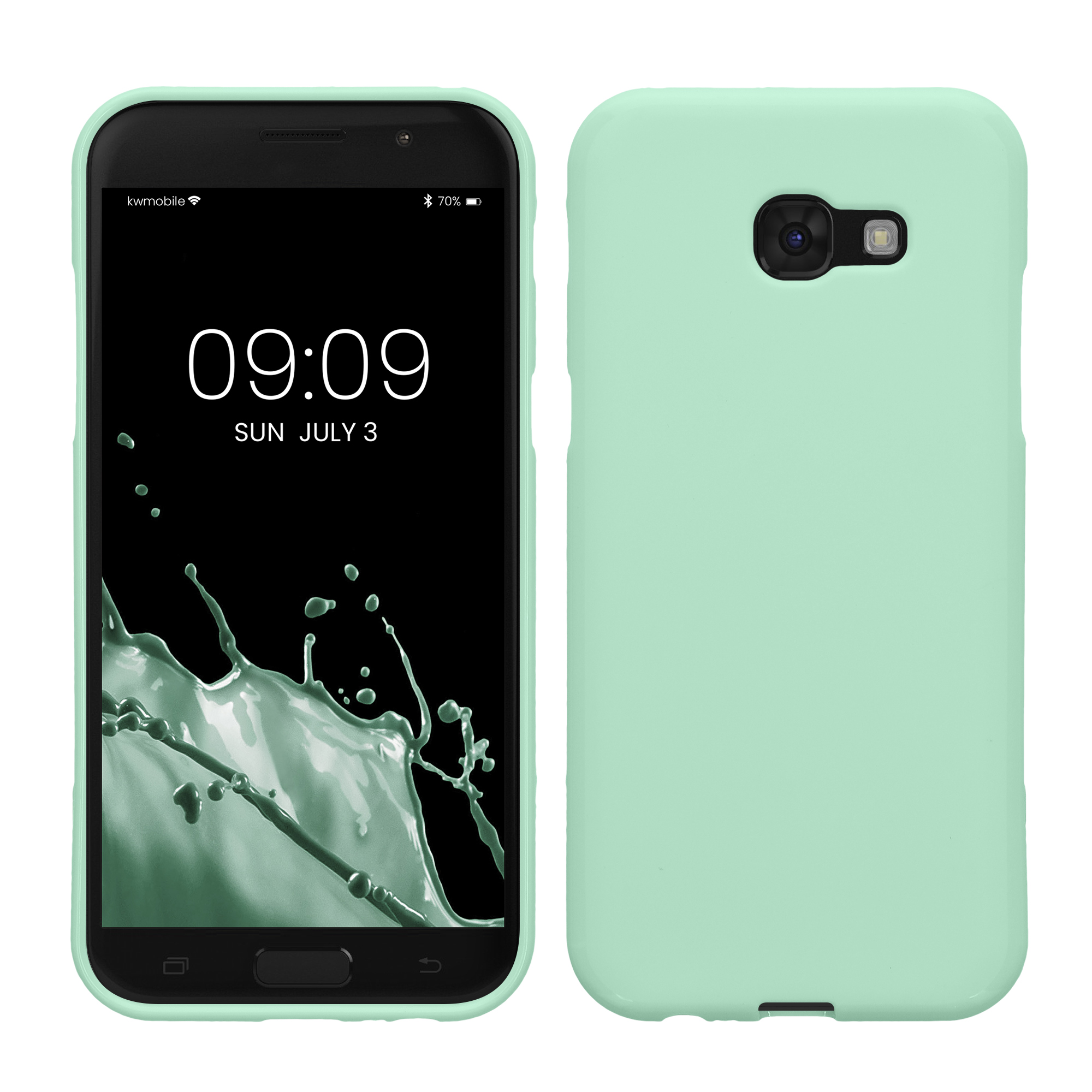 Kryt na mobil Samsung Galaxy A5 (2017) kwmobile TPU Matná mátová