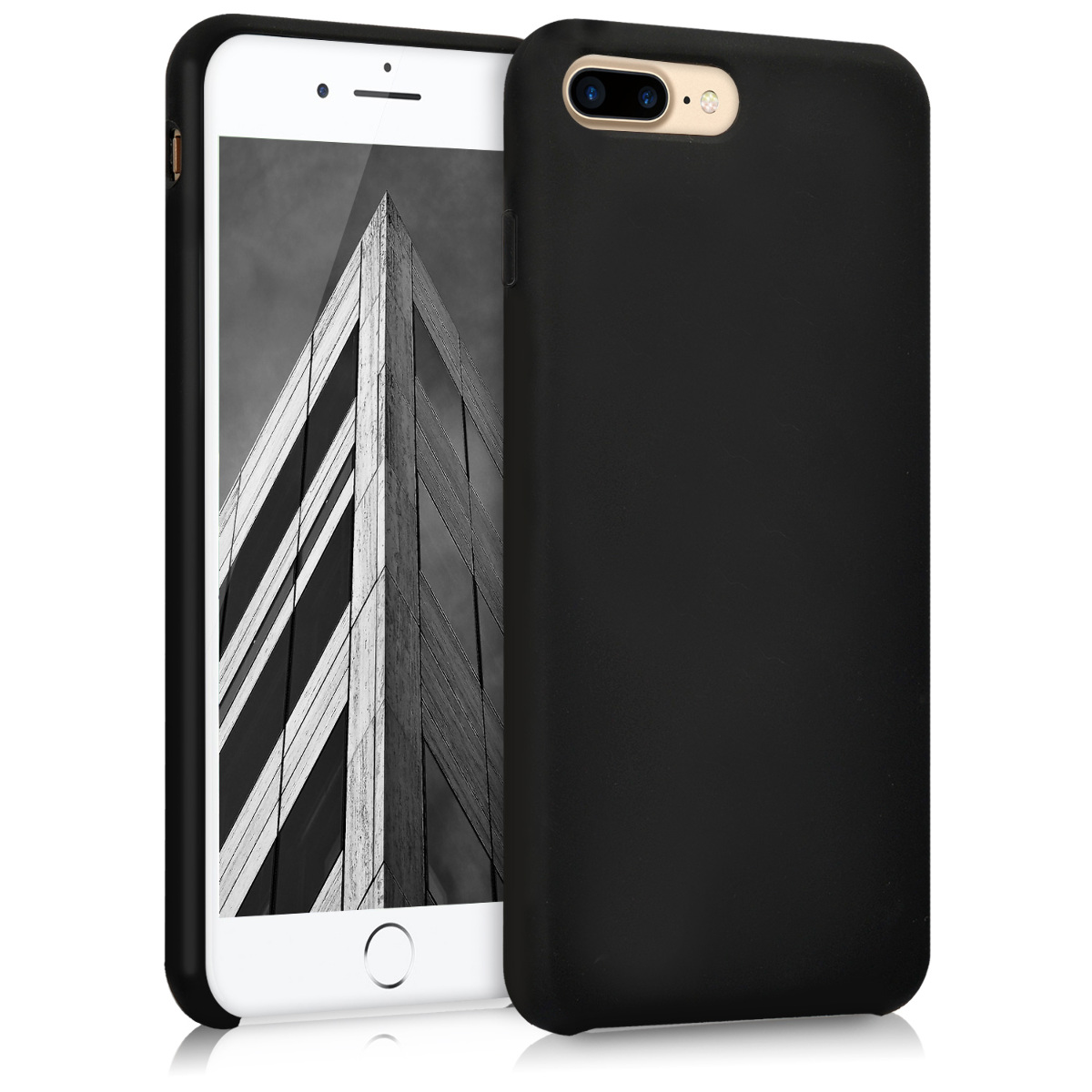 Silikonový kryt kwmobile pro Apple iPhone 7 Plus / iPhone 8 Plus - černá
