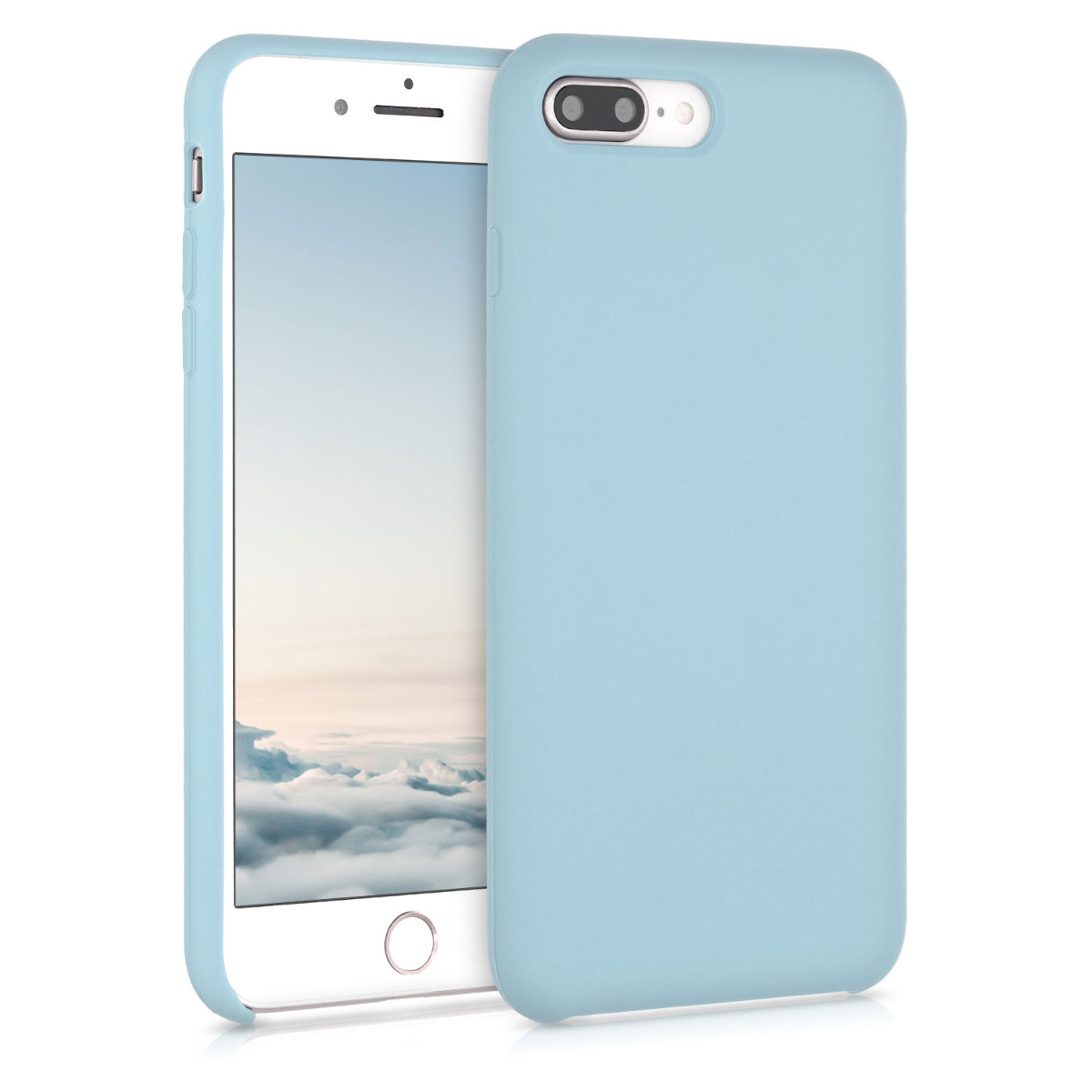 Silikonový kryt kwmobile pro Apple iPhone 7 Plus / iPhone 8 Plus - modrá