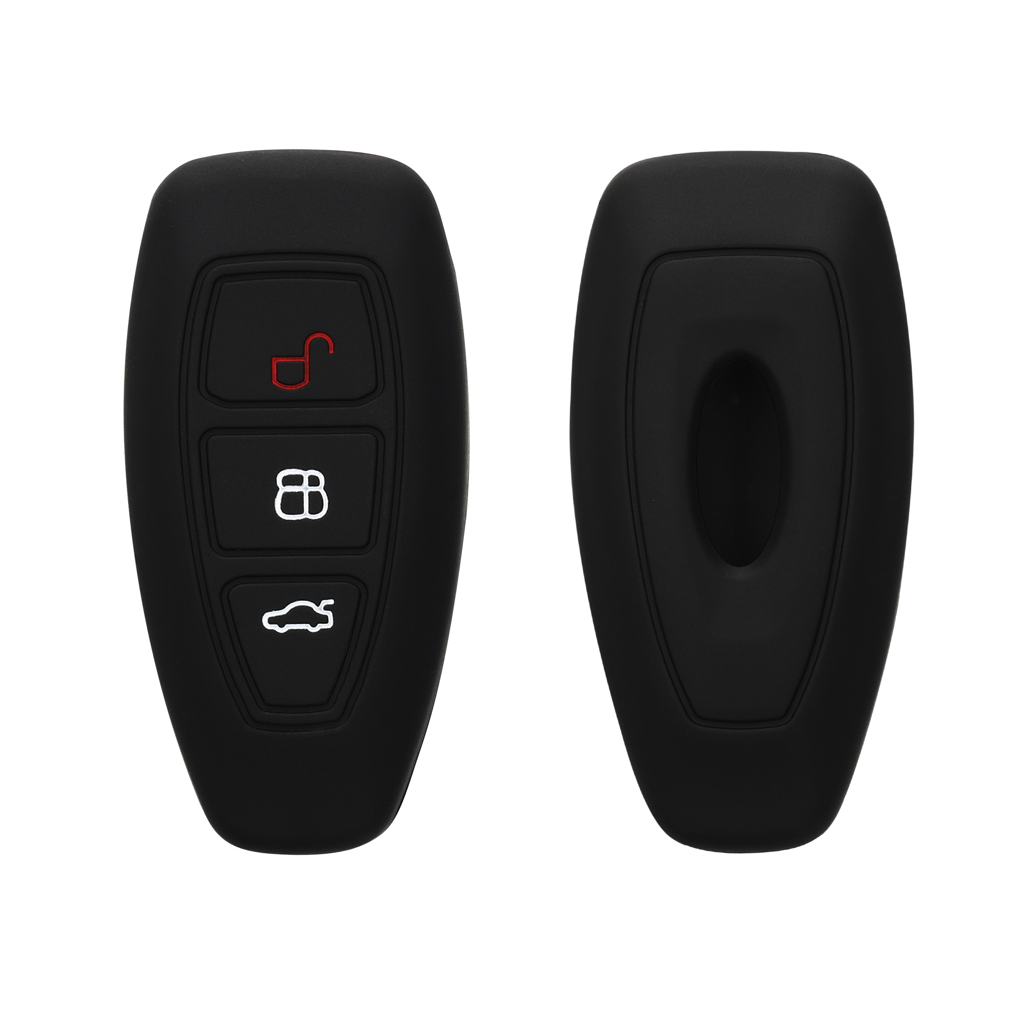 Kryt klíče Ford 3 tlačítka Keyless Go kwmobile černá