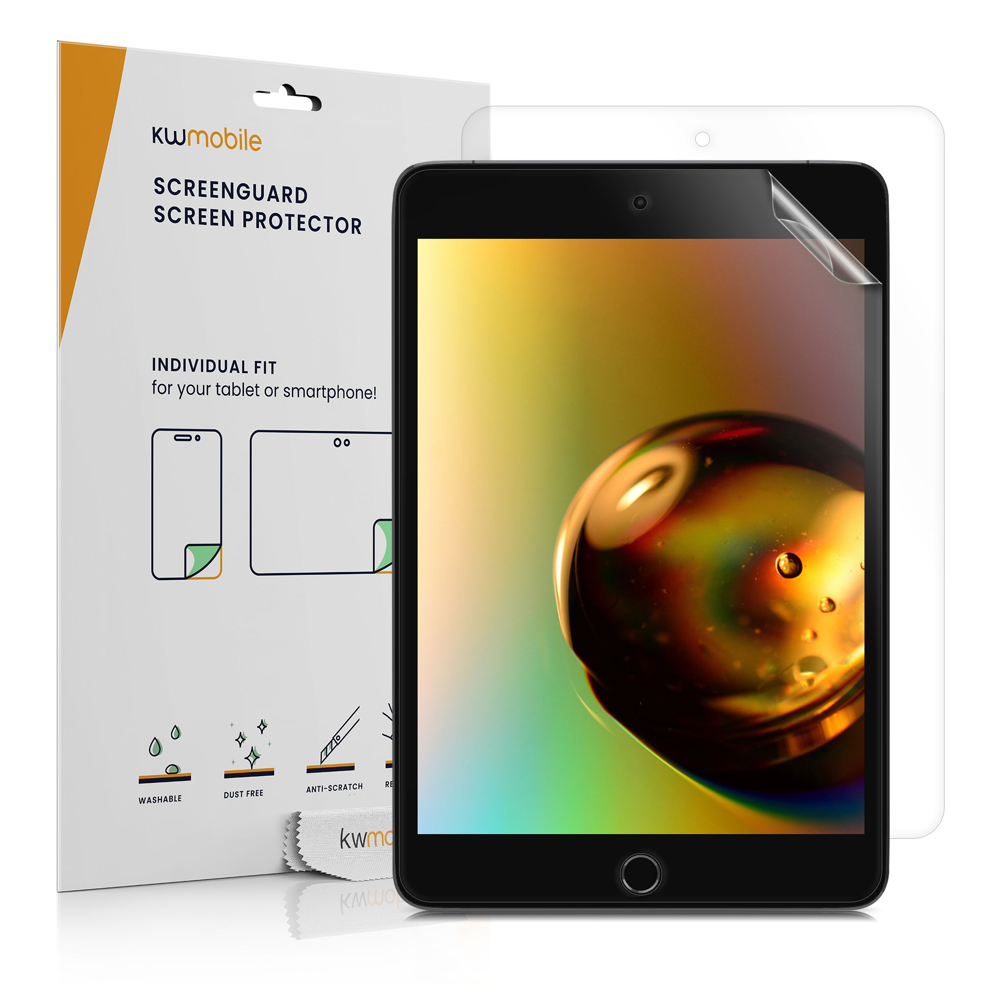 Ochranná fólie kwmobile iPad Mini 5 (2019) - 2 ks, matná