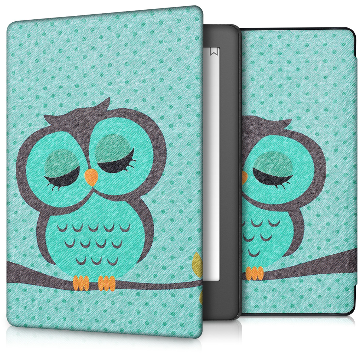 Flip pouzdro na čtečku Kobo Aura H2O Edition 2 Sleeping Owl se stojánkem