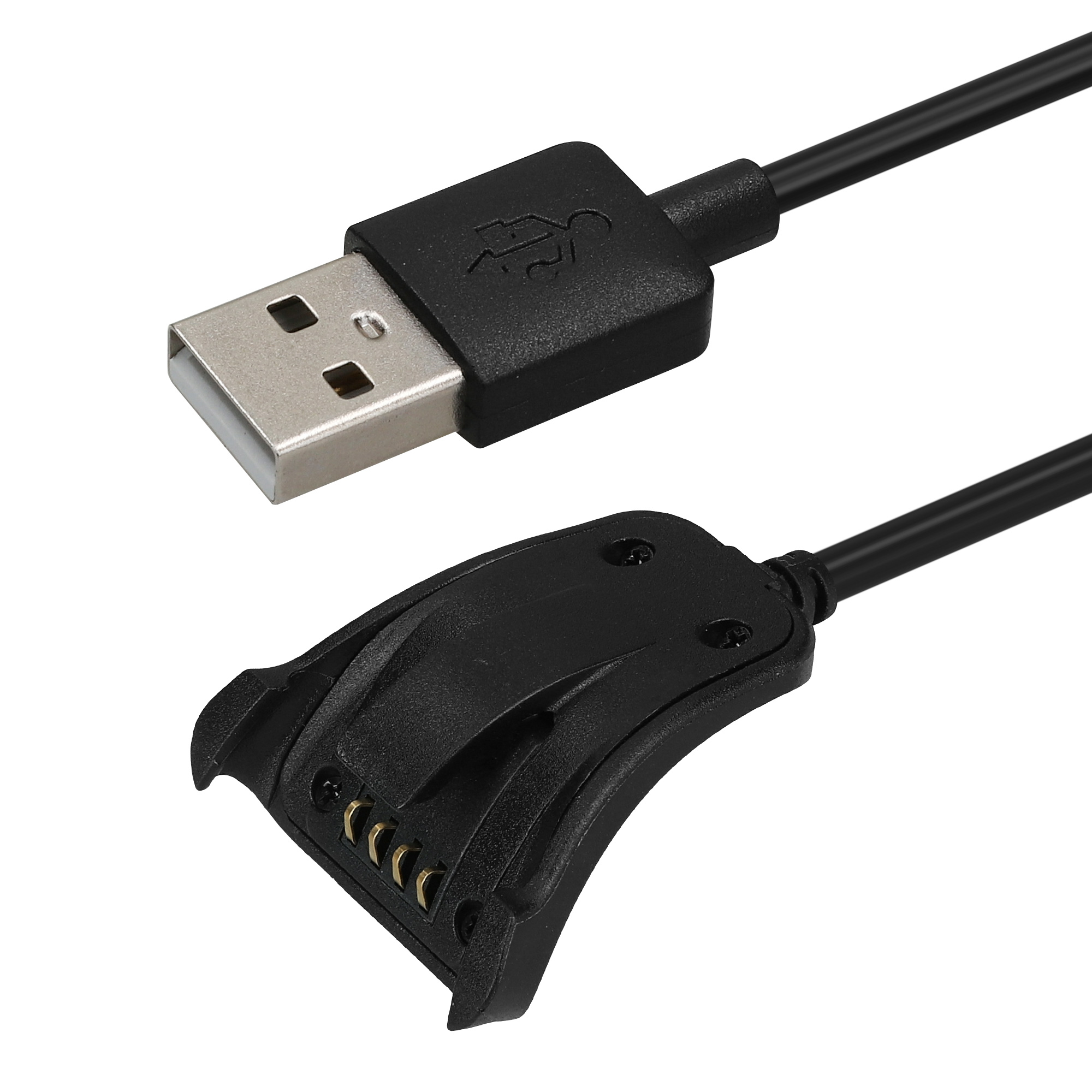 Nabíjecí kabel TomTom Adventurer / Runner 3 / Spark 3 / Golfer 2 kwmobile USB-A černý