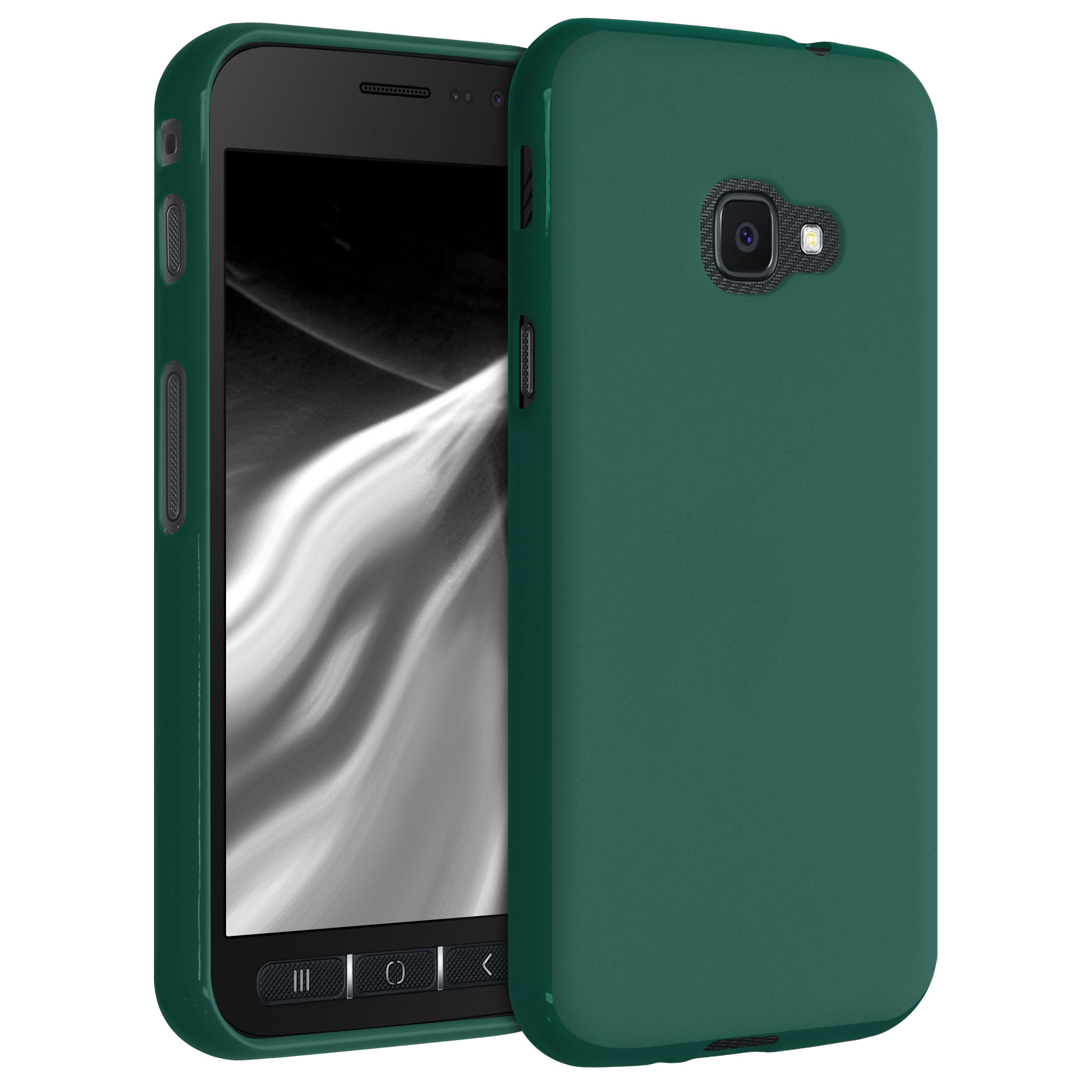 Pouzdro pro Samsung Galaxy Xcover 4 / 4S kwmobile TPU - turkysová zelená