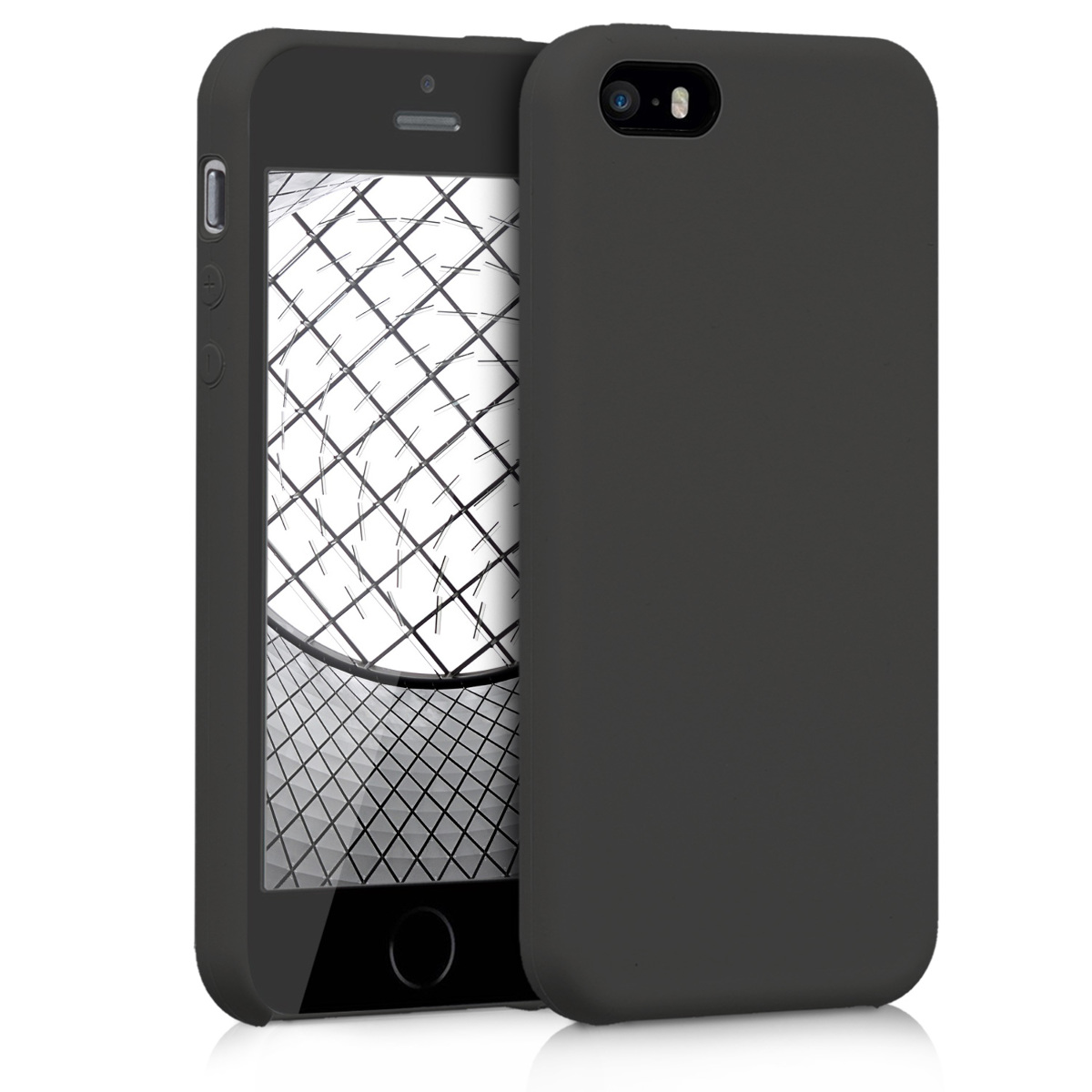 Silikonový kryt kwmobile pro Apple iPhone SE (1.Gen 2016) / iPhone 5 / iPhone 5S - černá