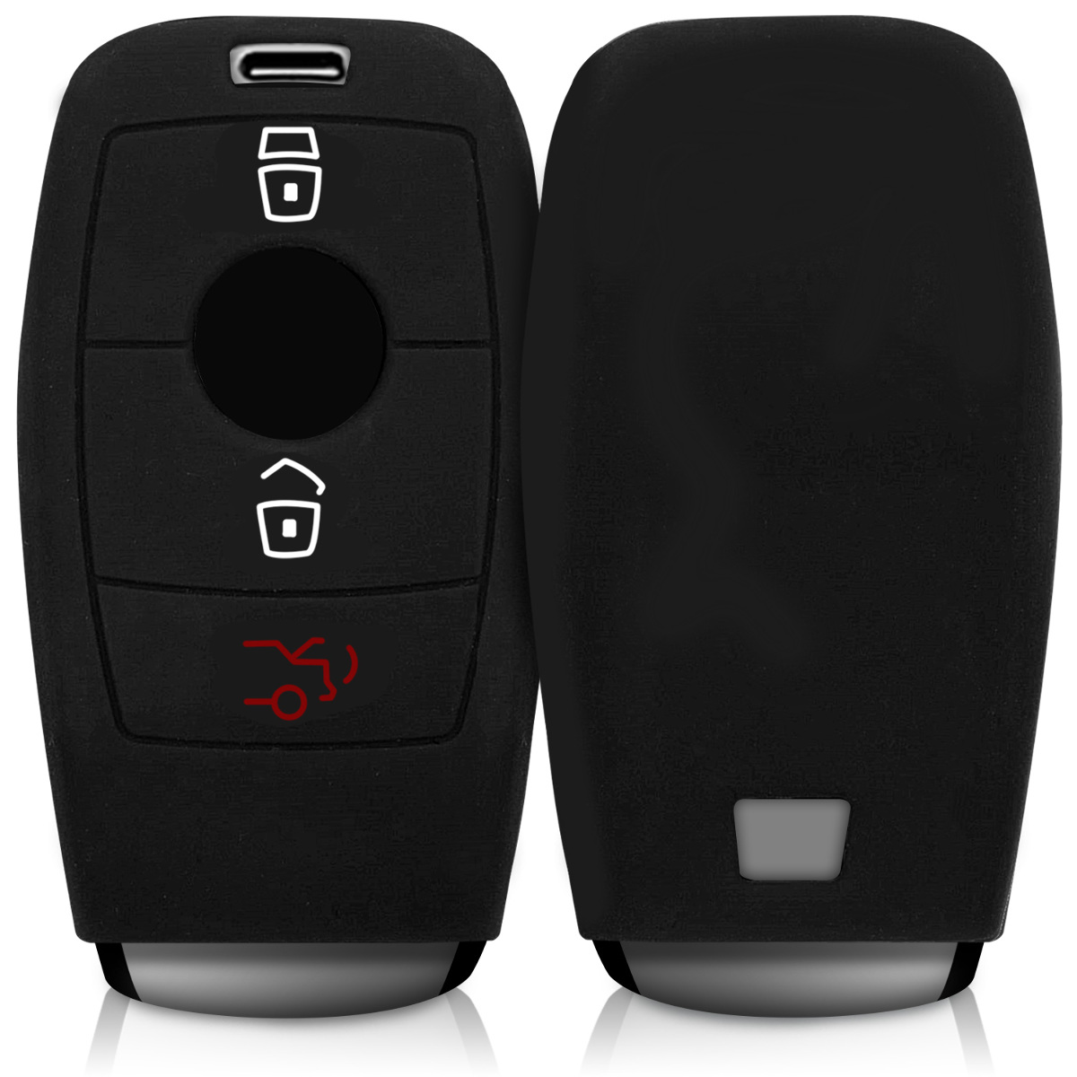 Pouzdro na klíč od auta kwmobile Mercedes-Benz Smart Key Keyless, černá