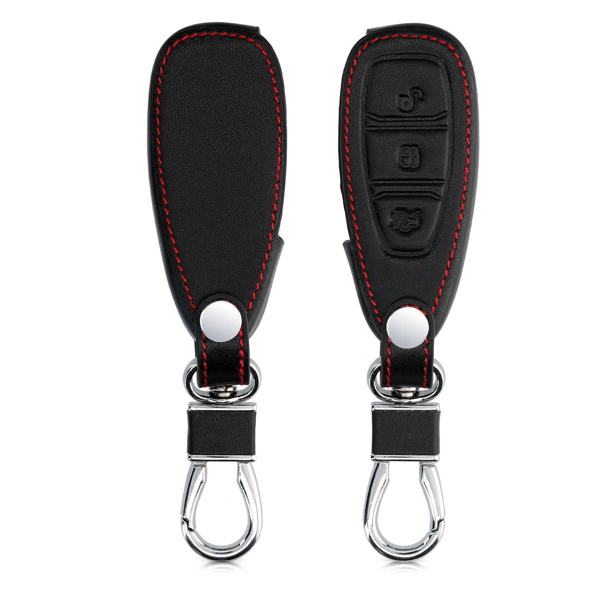 Kryt klíče Ford 3 tlačítka Keyless Go kwmobile černá