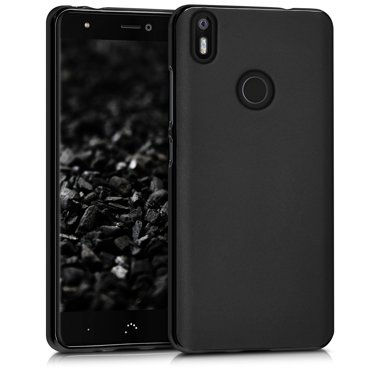 Kryt na mobil bq Aquaris X / X Pro kwmobile - matně černá