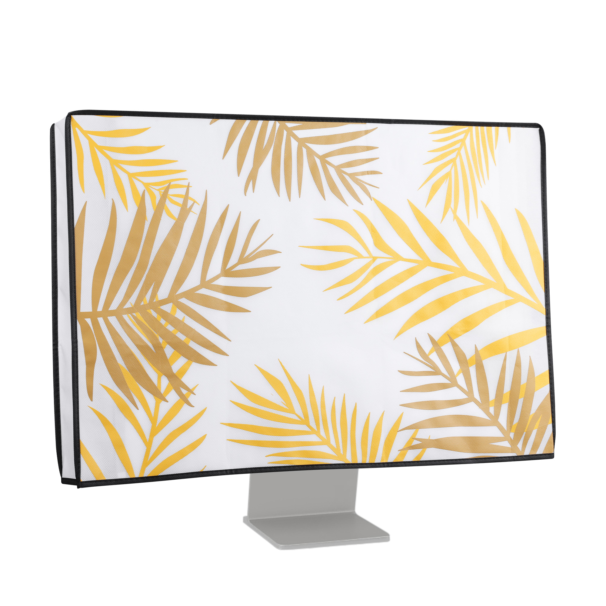 Obal na monitor 24-26" kwmobile motiv palmových listů