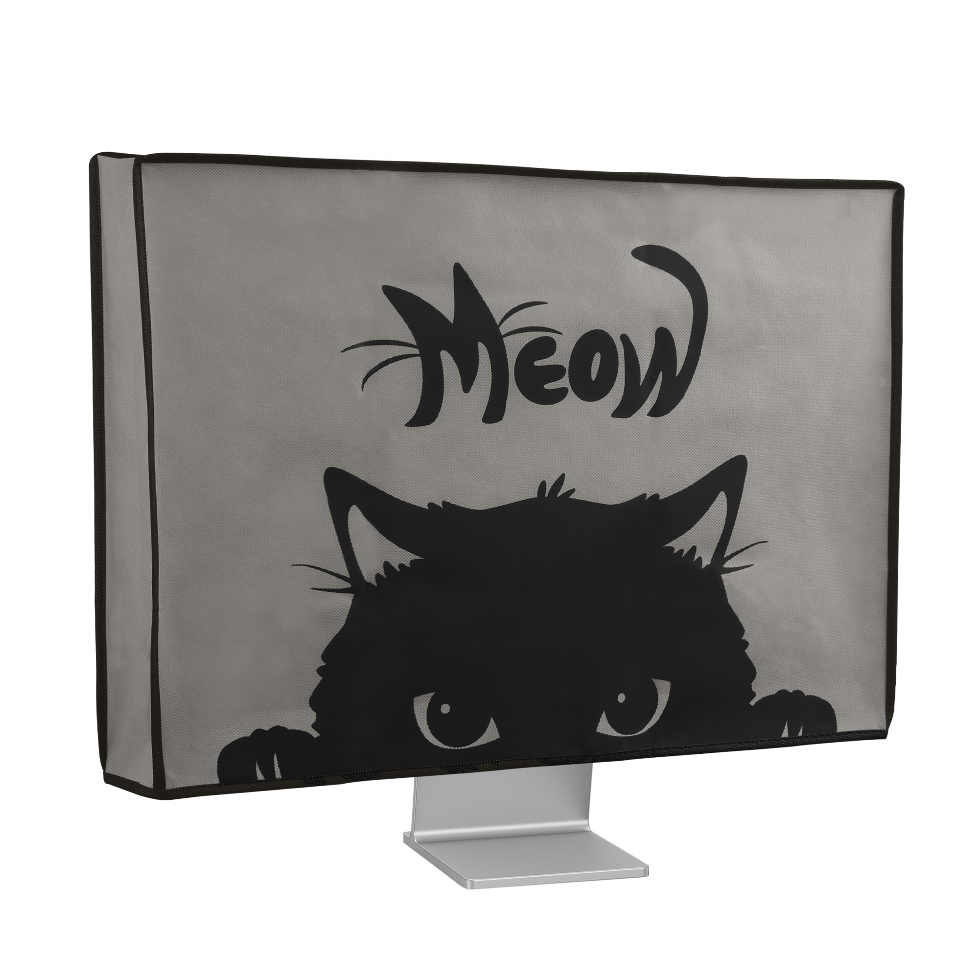 Obal na monitor 24-26" kwmobile motiv kočky