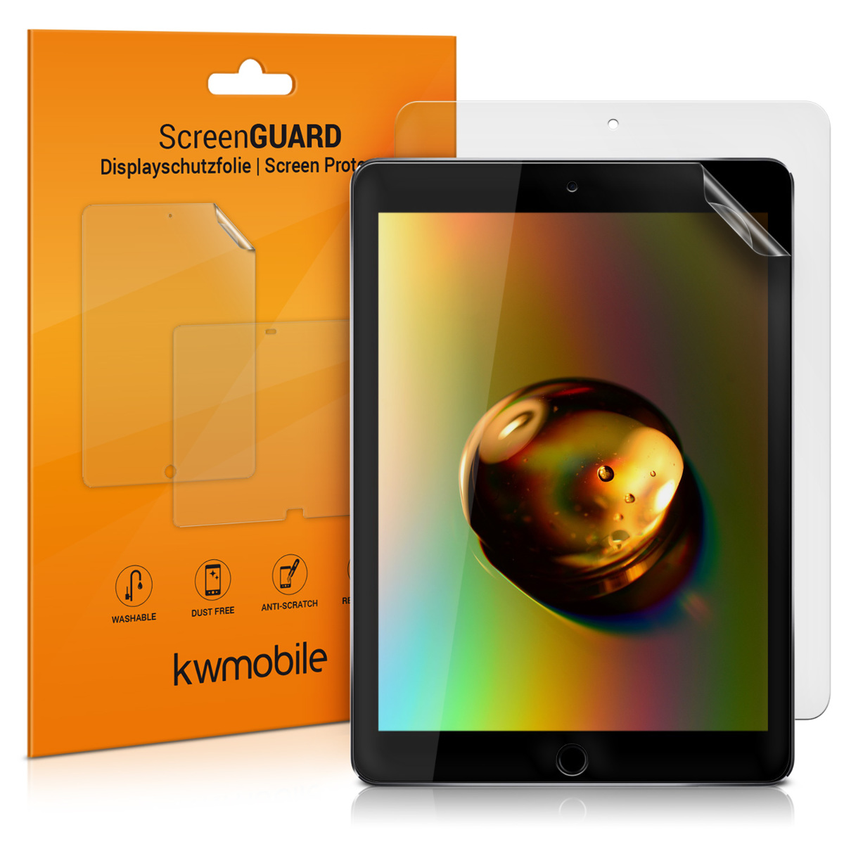 Ochranná fólie kwmobile iPad 9.7 (2017 / 2018) - 2 ks, matná