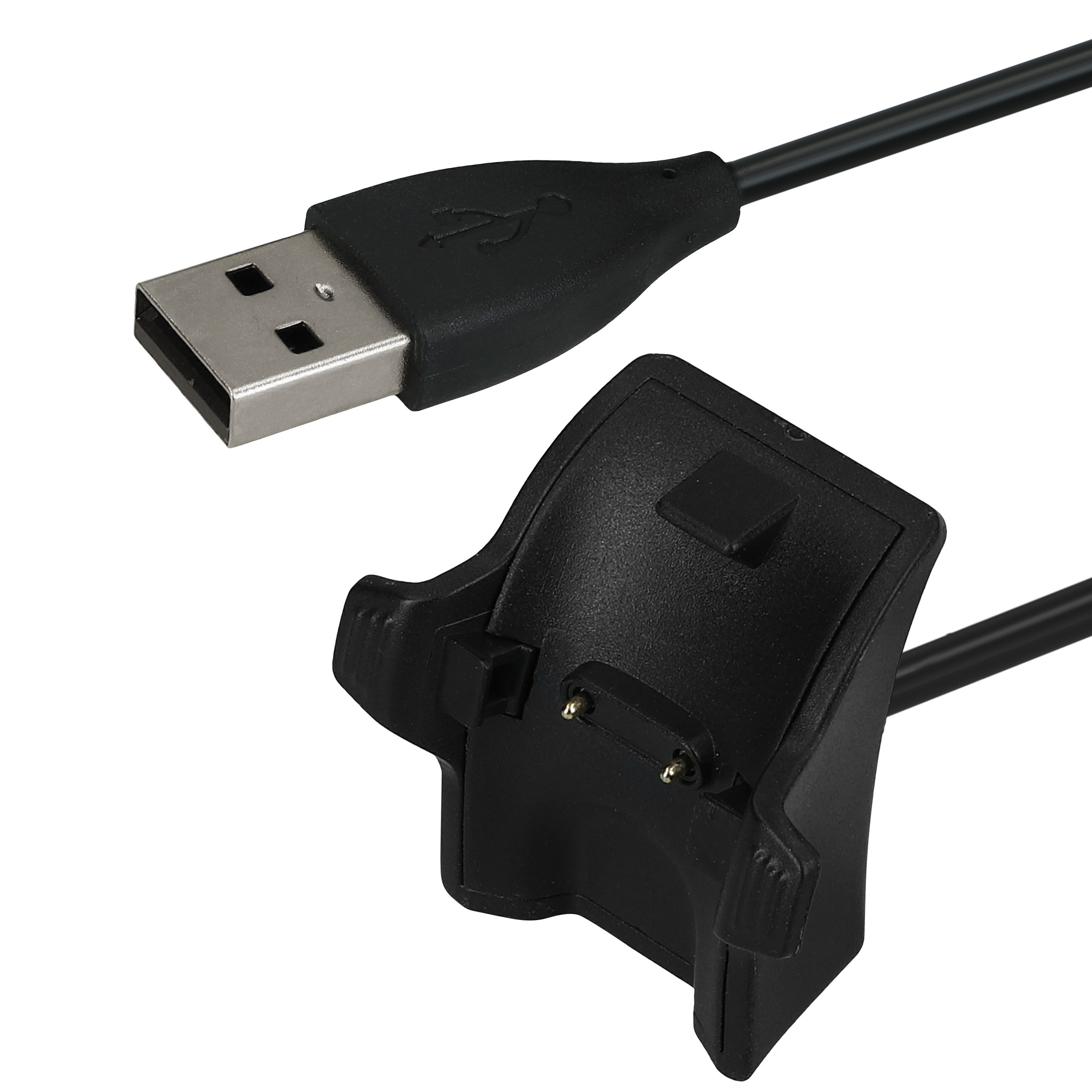Nabíjecí kabel pro chytré hodinky HONOR Band 5 / 4 / 3 / 3 Pro / 2 / 2 Pro USB černý